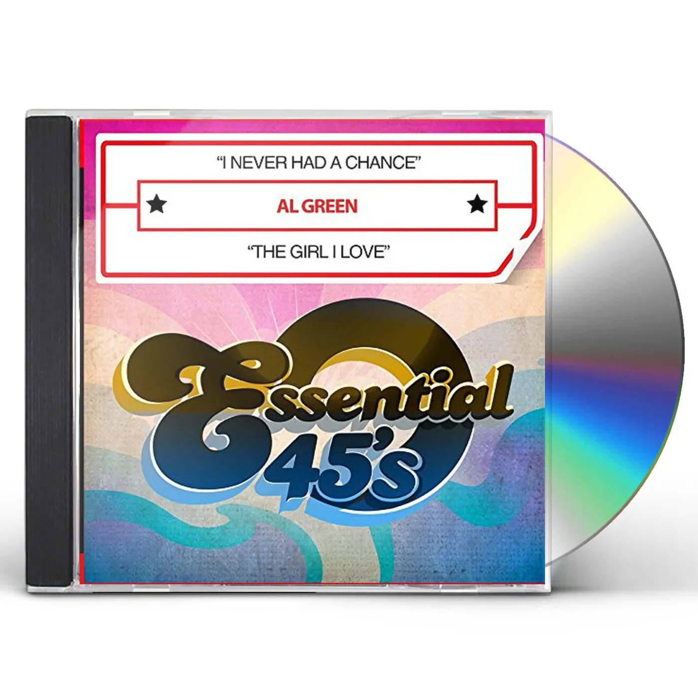 Al Green I NEVER HAD A CHANCE / THE GIRL I LOVE CD