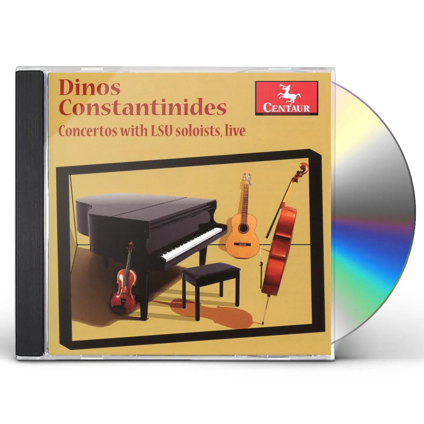 Dinos Constantinides CONCERTOS WITH LSU SOLOISTS LIVE CD