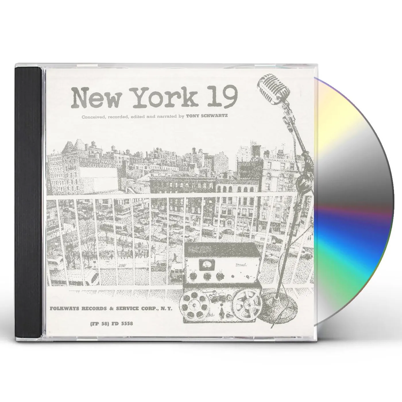 Tony Schwartz NEW YORK 19 CD