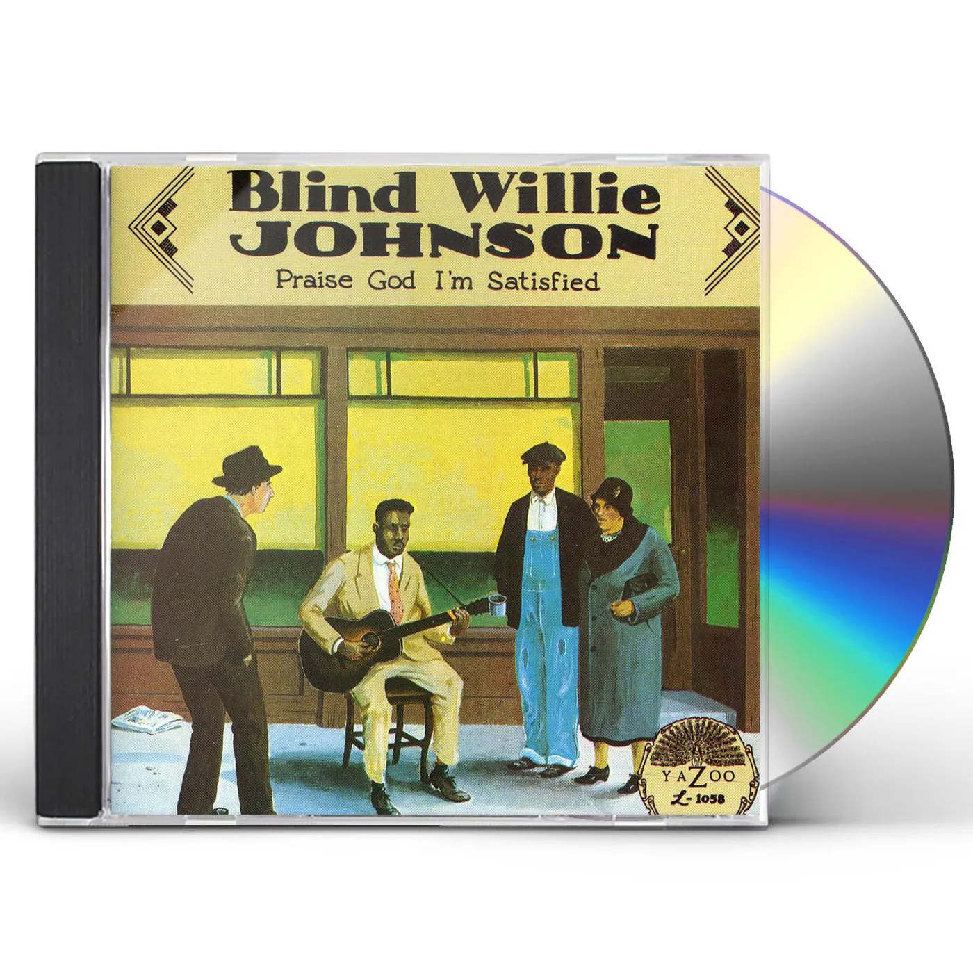 Blind Willie Johnson PRAISE GOD I'M SATISFIED CD