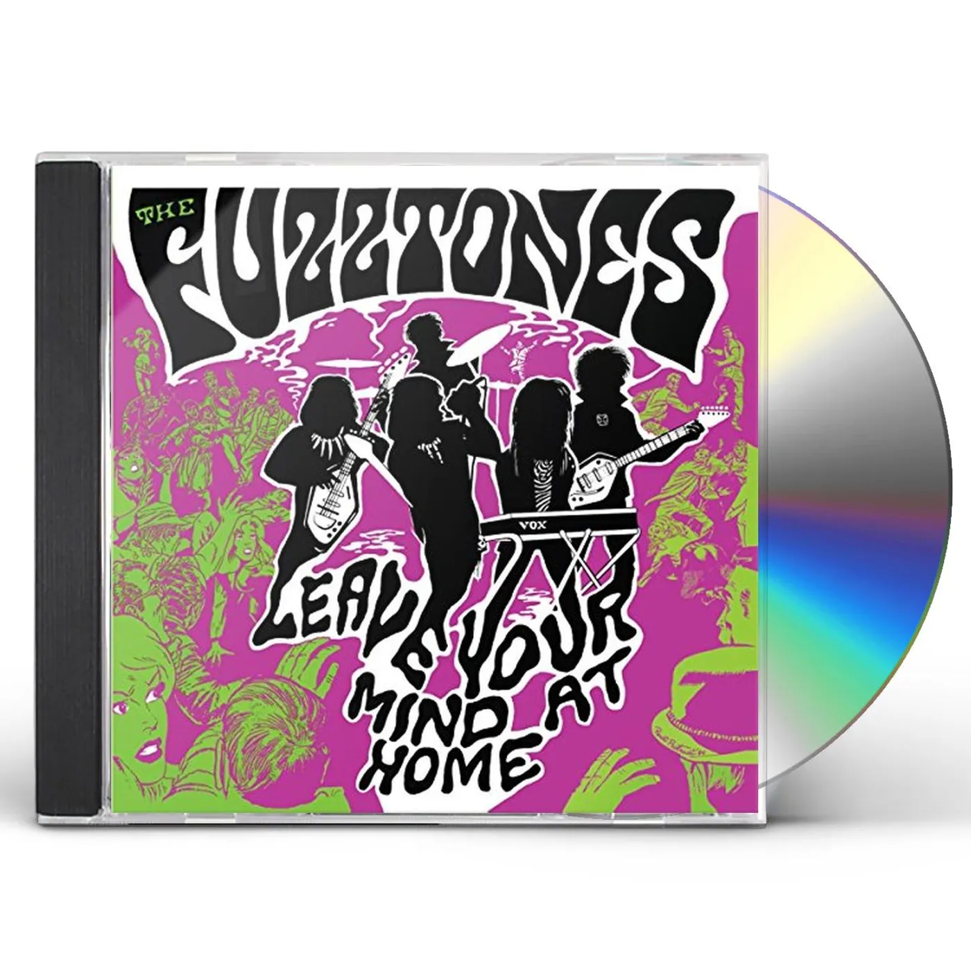 The Fuzztones LEAVE YOUR MIND AT HOME CD