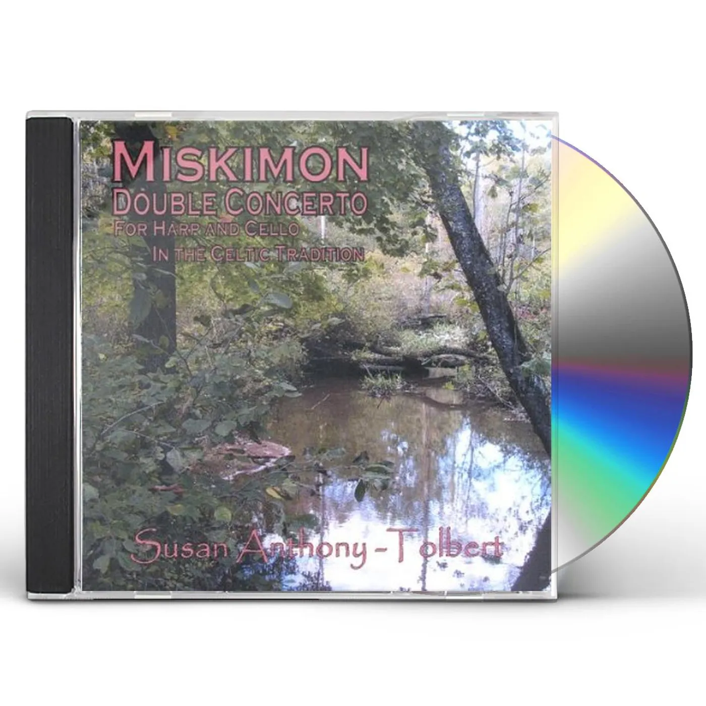 Susan Anthony-Tolbert MISKIMON DOUBLE CONCERTO FOR HARPP & CELLO IN THE CD