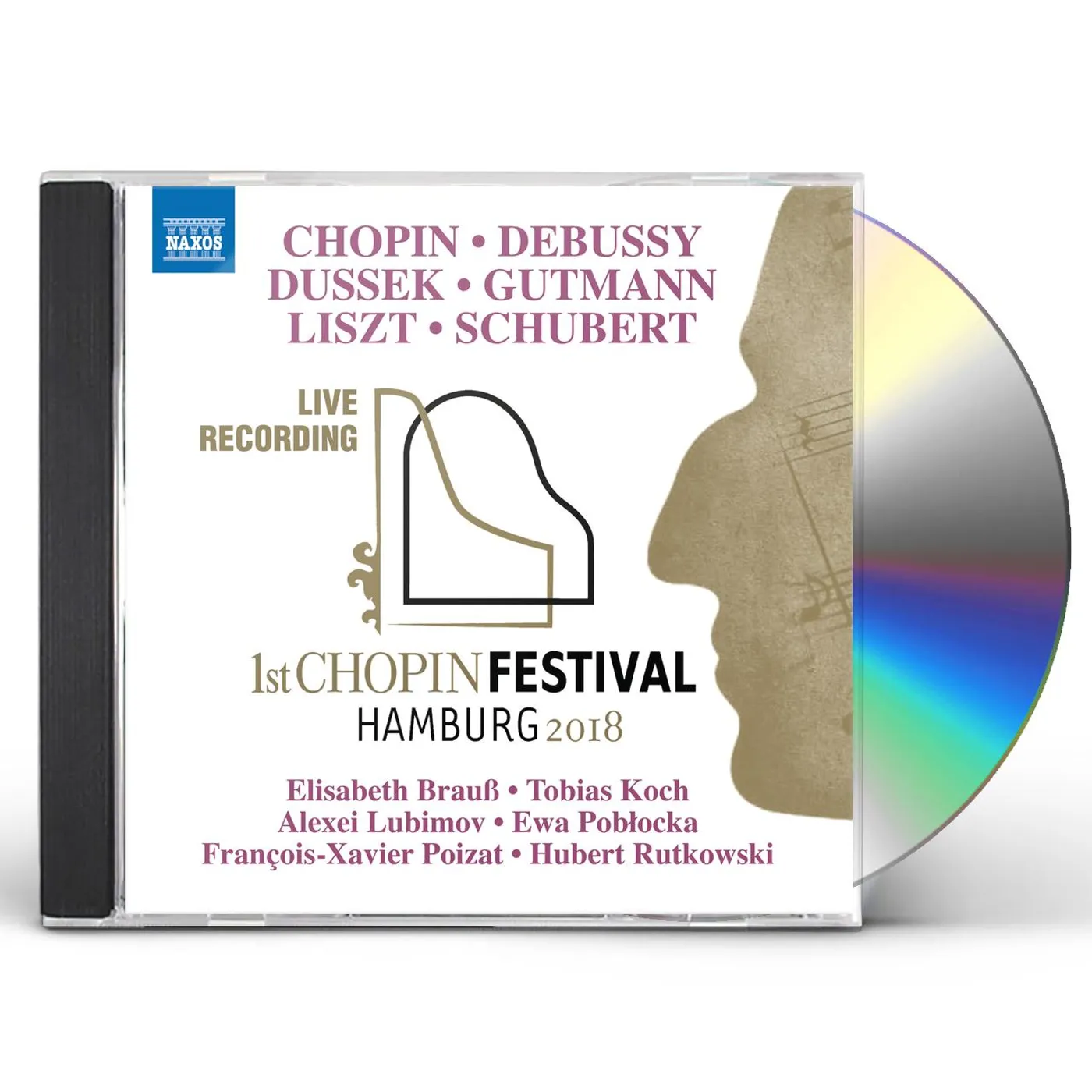 Various Artists  LIVE FROM 1ST CHOPIN FESTIVAL HAMBURG 2018 CD