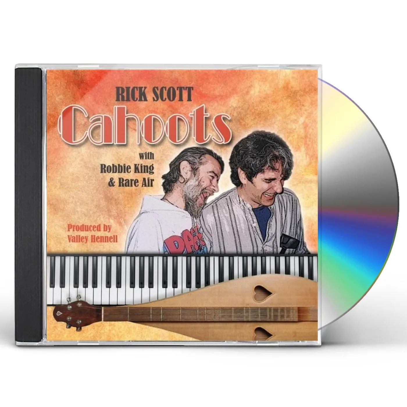 Rick Scott CAHOOTS WITH ROBBIE KING & RARE AIR CD