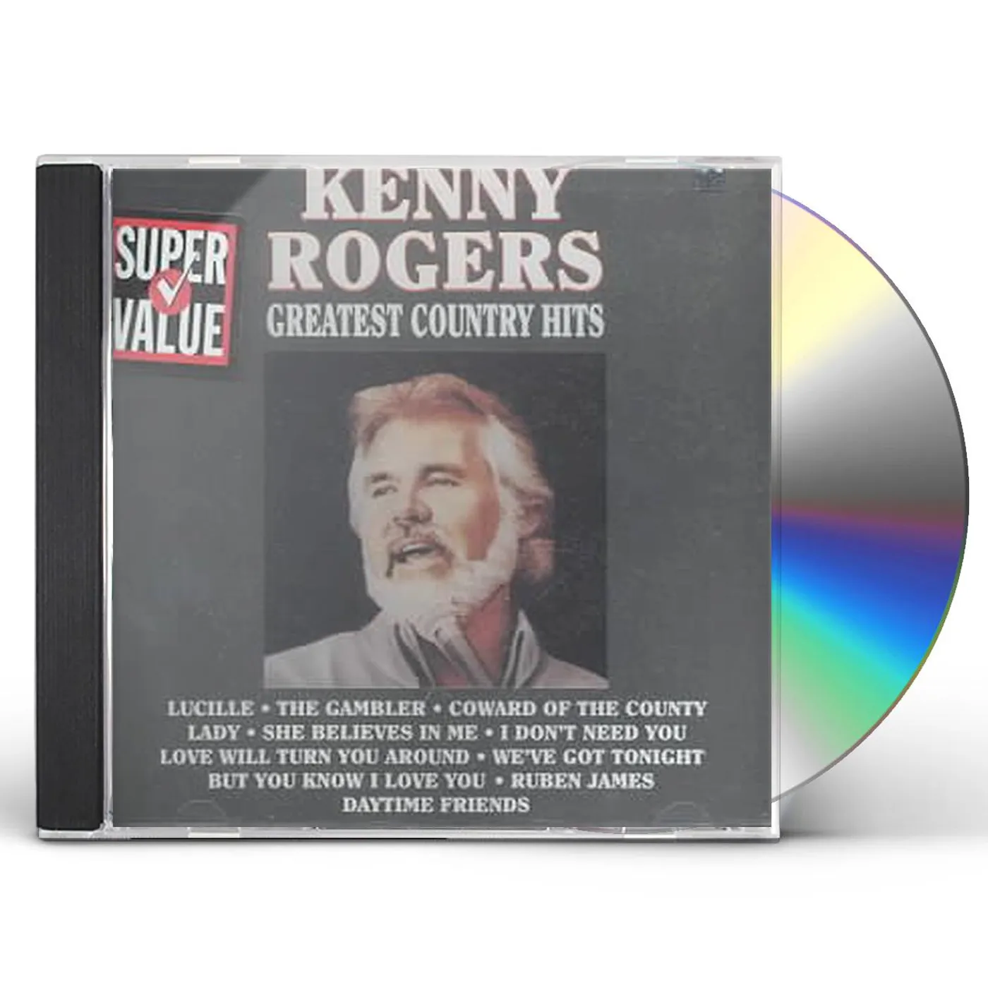 Kenny Rogers GREATEST COUNTRY HITS CD