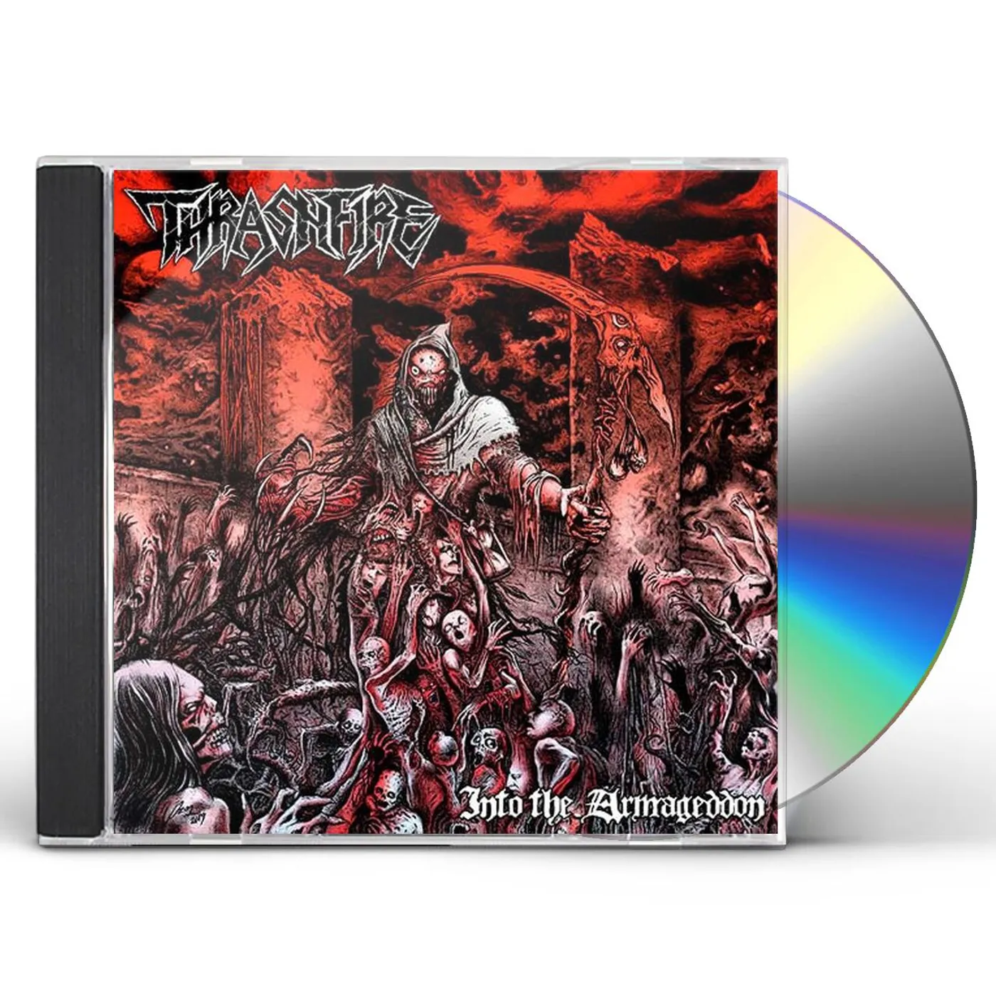 Thrashfire INTO THE ARMAGEDDON CD