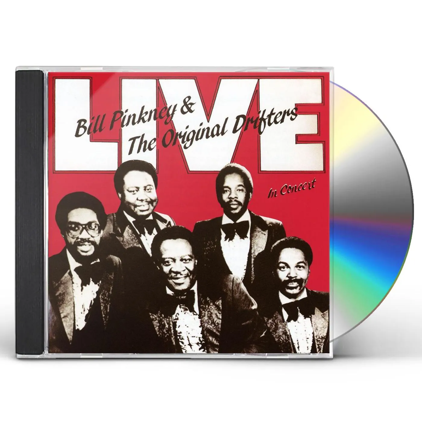 The Drifters LIVE AT HARVARD CD