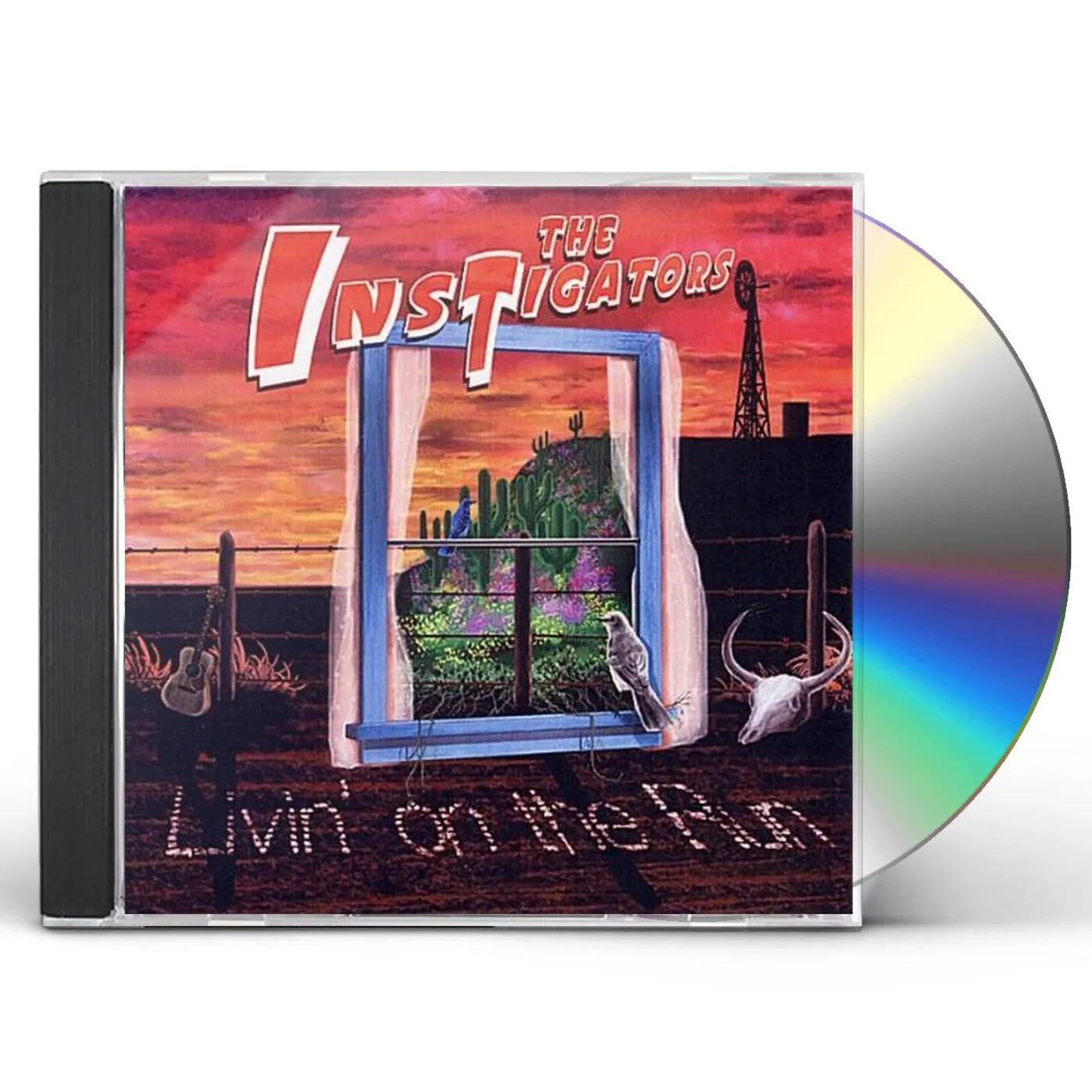 Instigators LIVIN' ON THE RUN CD