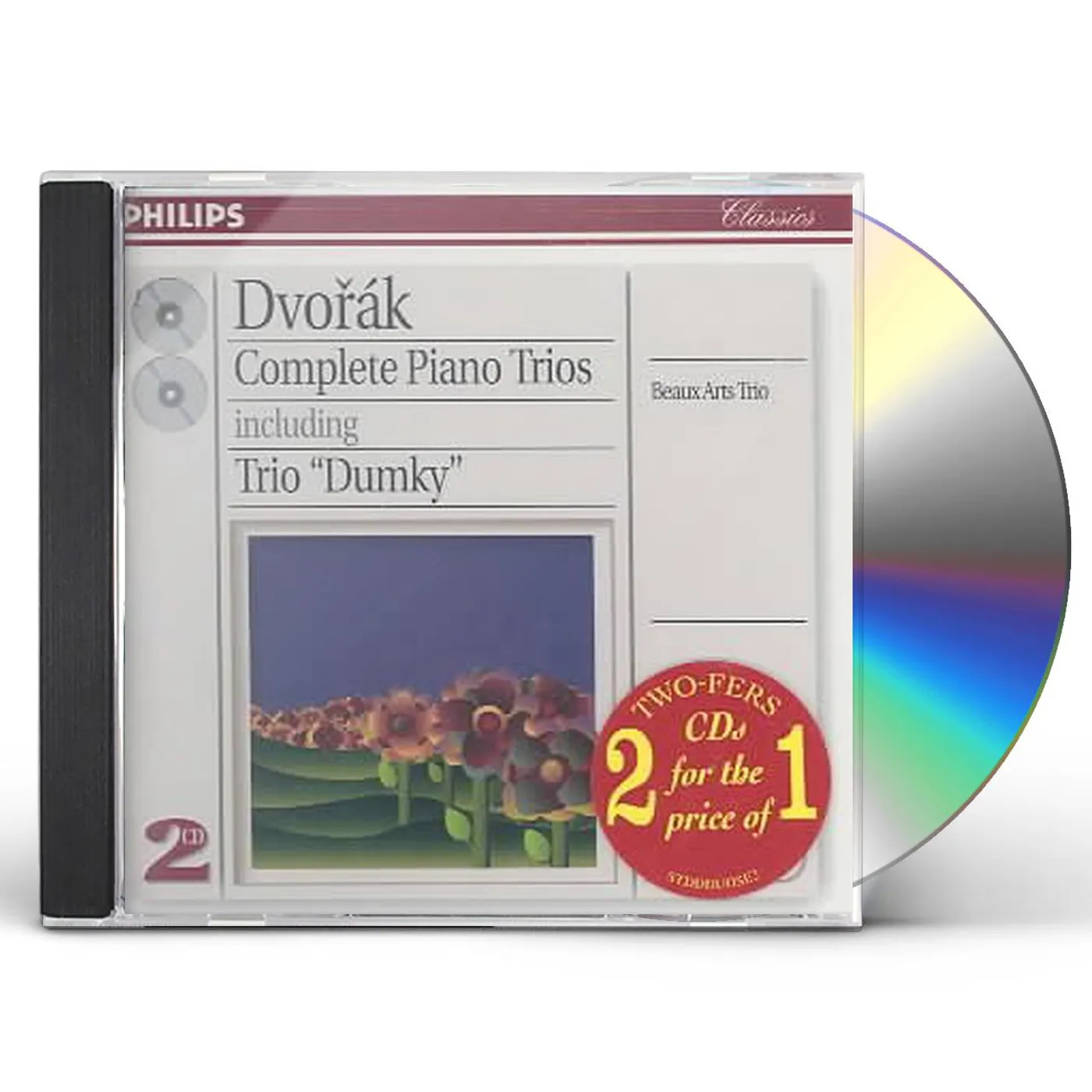 Beaux Arts Trio Complete Piano Trios (incl. 'Dumky') (2 CD) CD