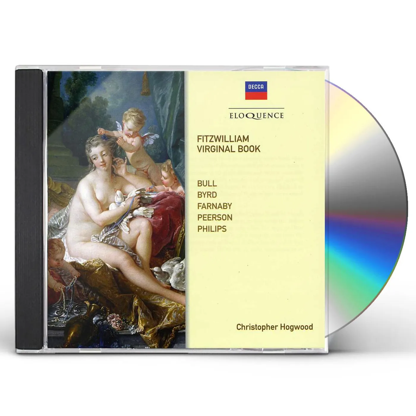 Christopher Hogwood FITZWILLIAM VIRGINAL BOOK CD