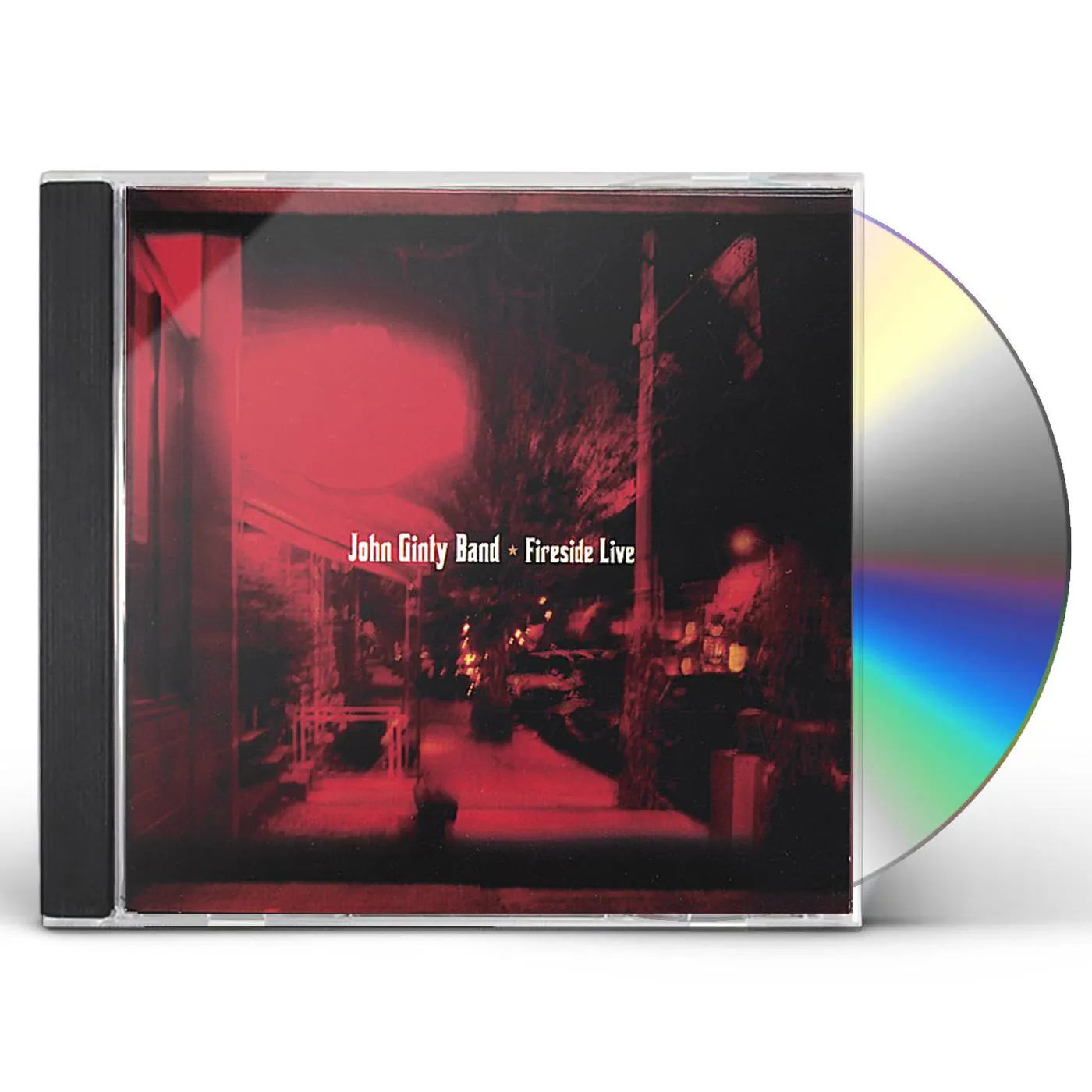 John Ginty FIRESIDE LIVE CD