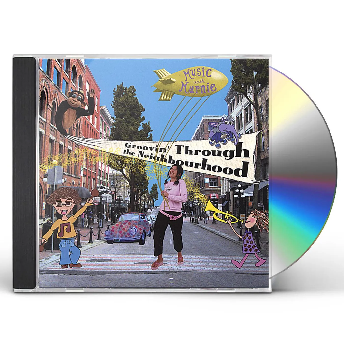 Music With Marnie GROOVIN' THROUGH THE NEIGHBOURHOOD CD