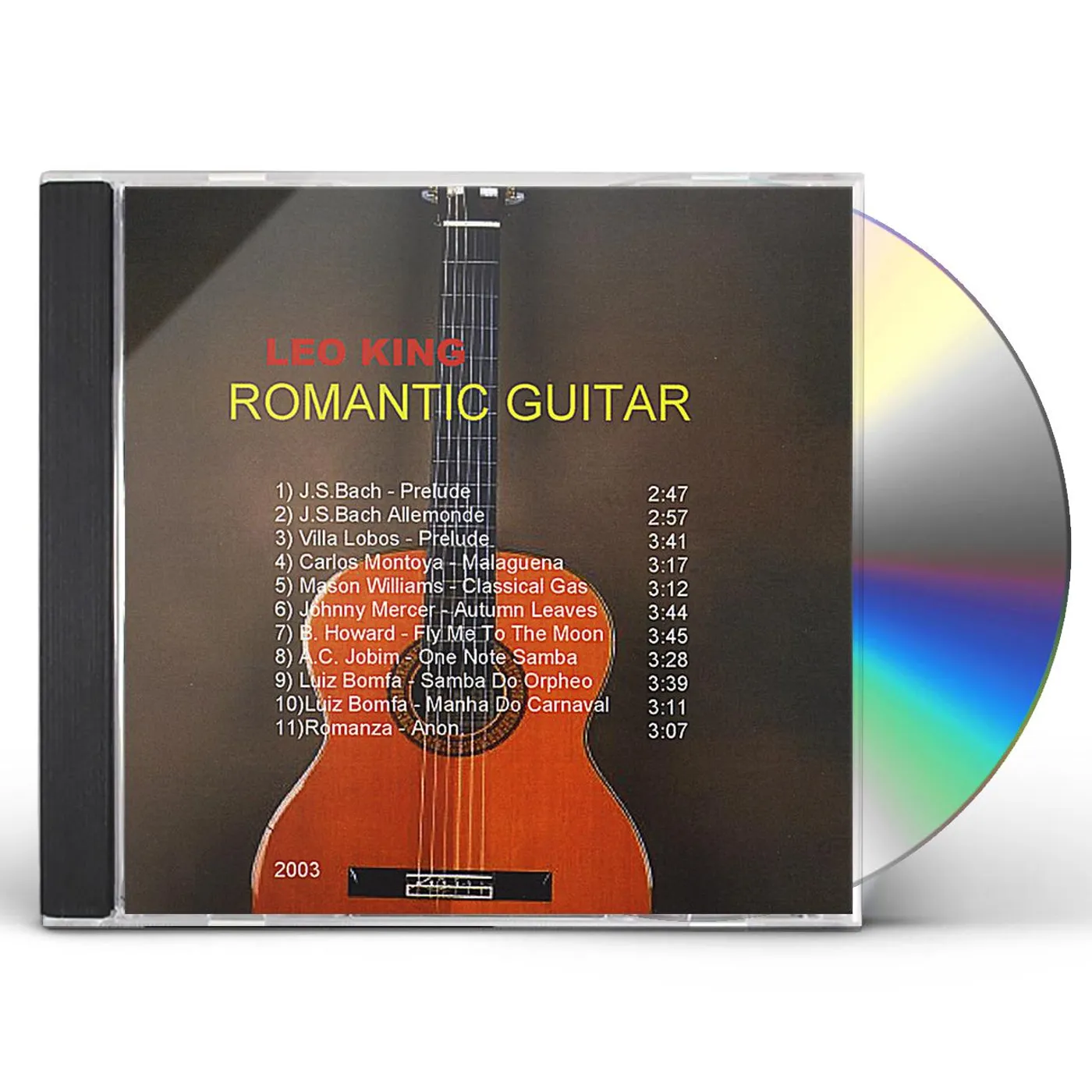 Leo King ROMANTIC GUITAR CD