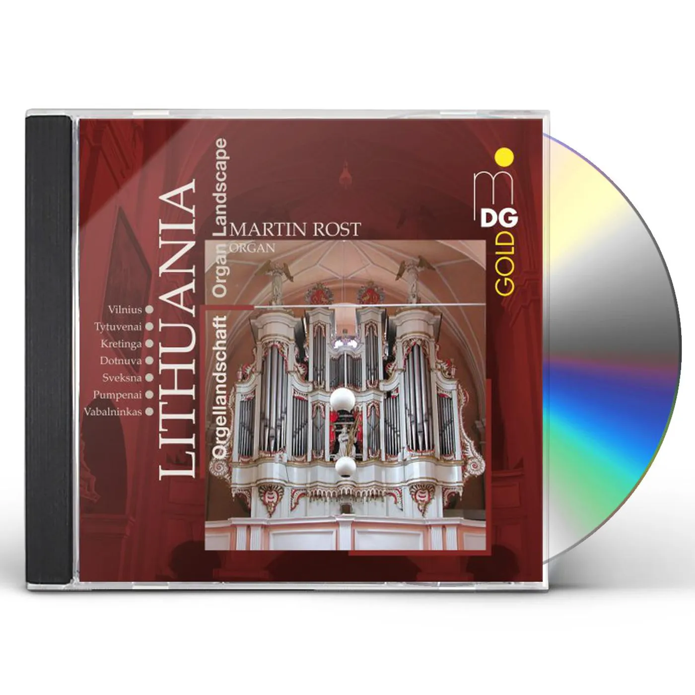 Martin Rost ORGAN LANDSCAPE Super Audio CD