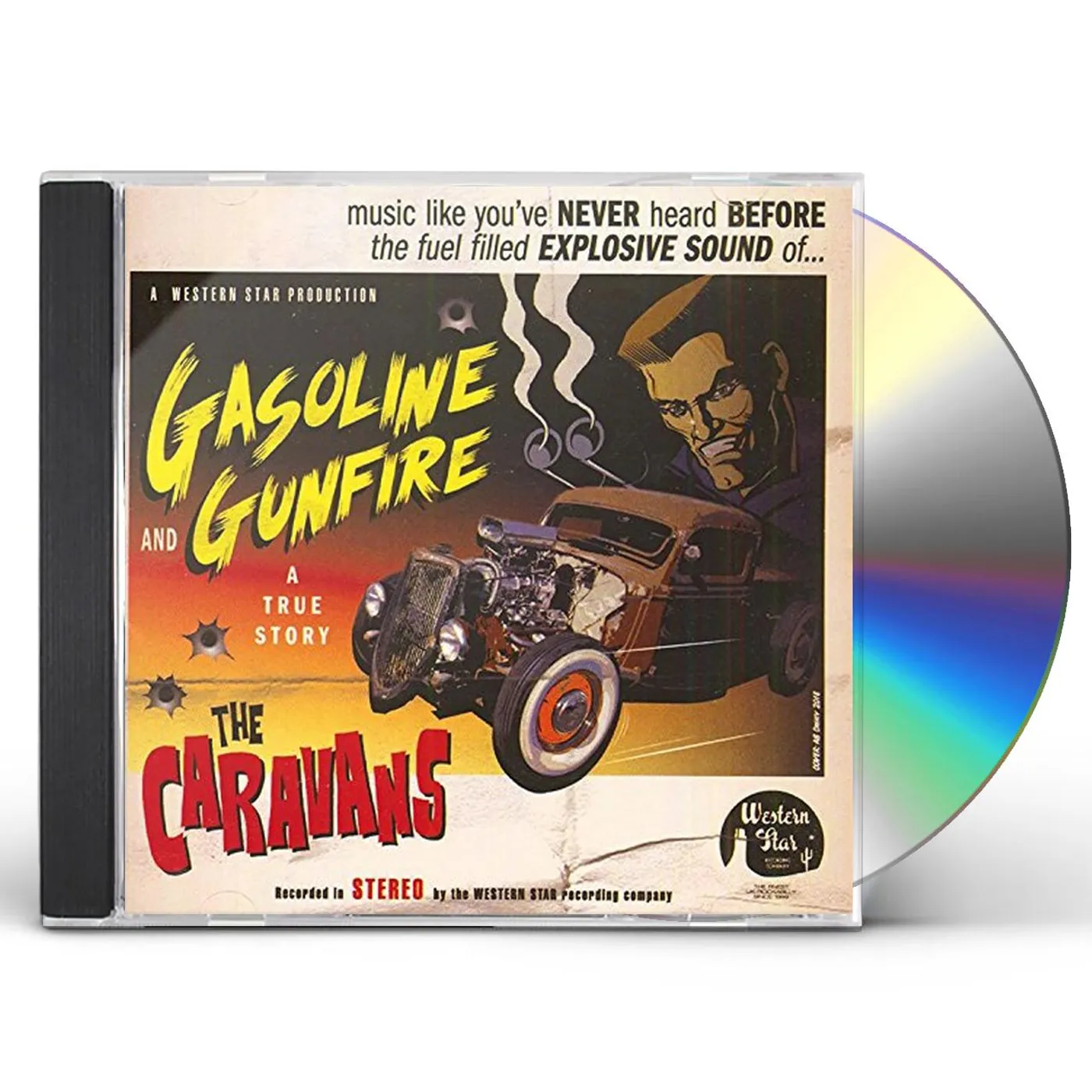 The Caravans GASOLINE & GUNFIRE CD