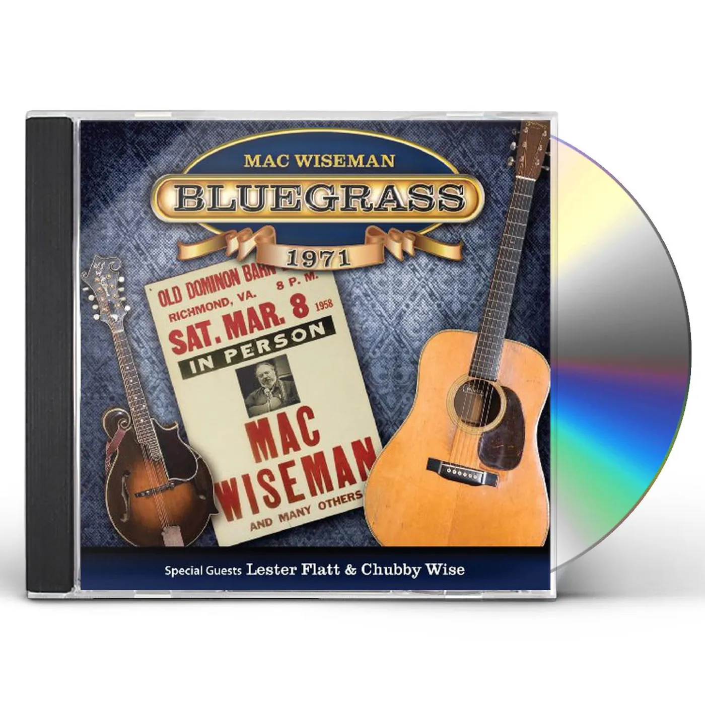 Mac Wiseman BLUEGRASS 1971 CD