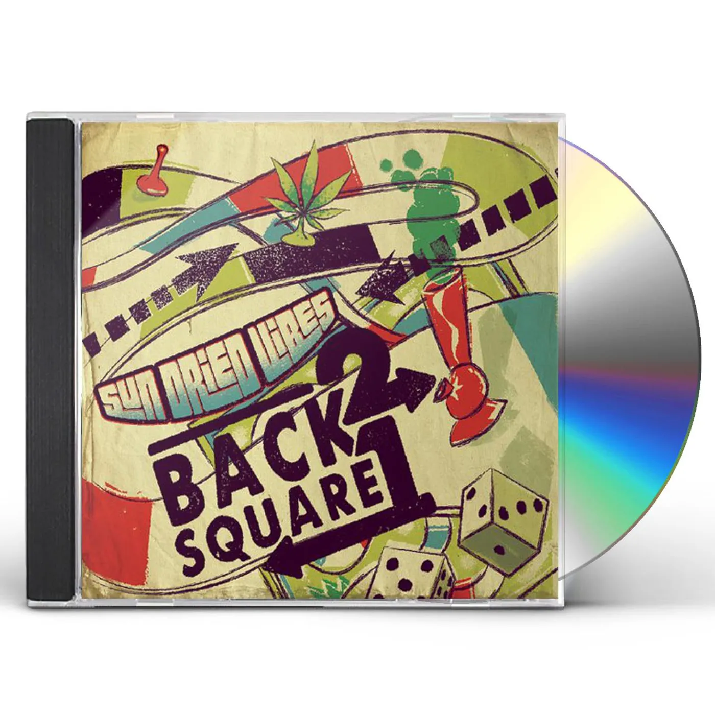 Sun-Dried Vibes BACK2SQUARE1 CD