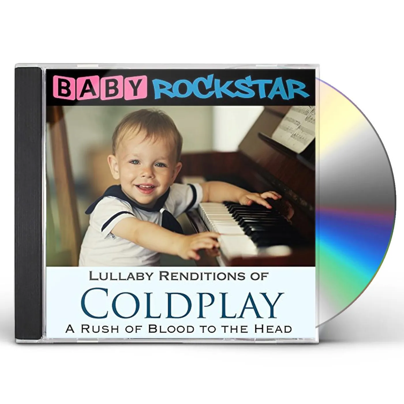 Baby Rockstar COLDPLAY A RUSH OF BLOOD TO THE HEAD: LULLABY CD