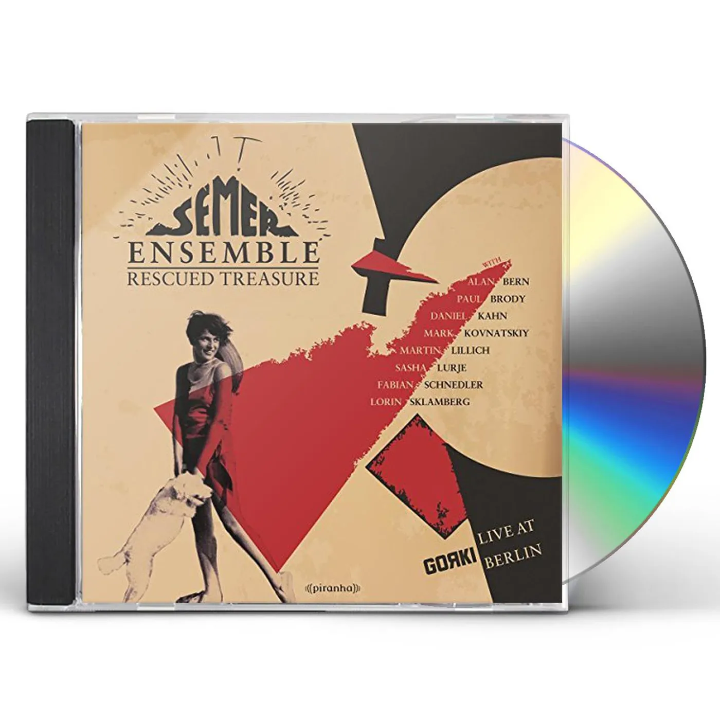 Semer Ensemble RESCUED TREASURE - LIVE AT GORKI BERLIN CD