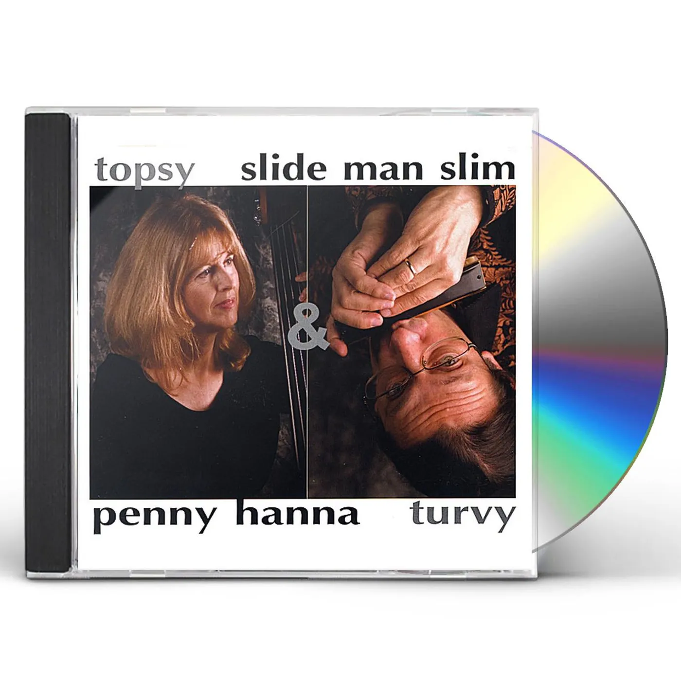 Slide Man Slim & Penny Hanna TOPSY TURVY CD