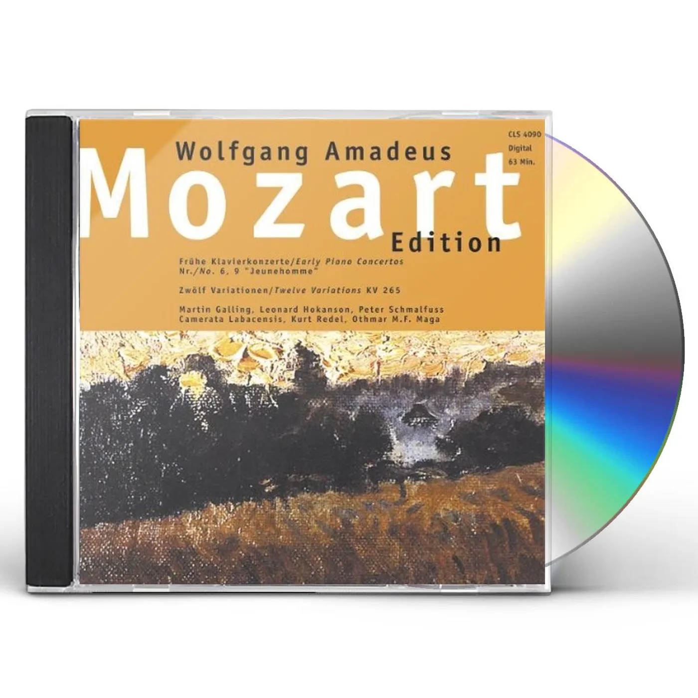 Wolfgang Amadeus Mozart EARLY PIANO CONCERTOS CD