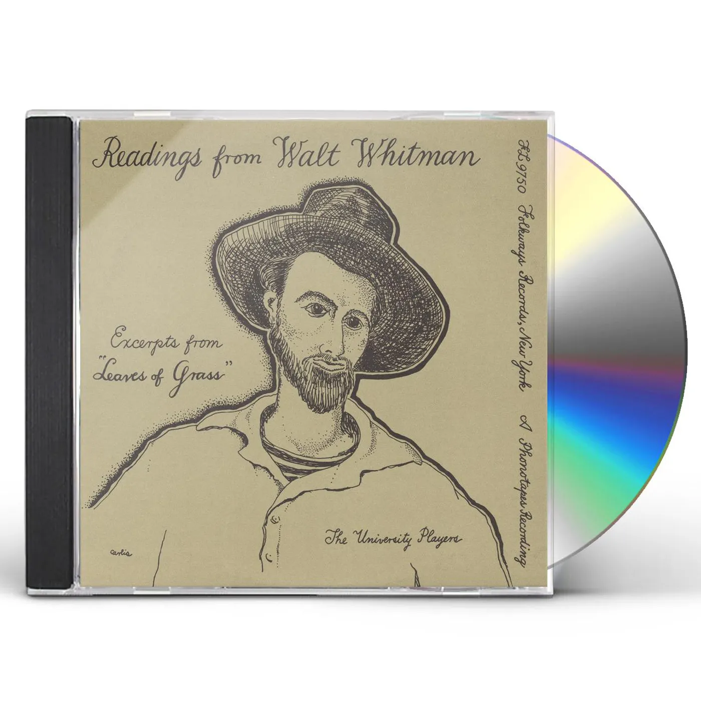 The University Players SELECTIONS FROM WALT WHITMAN'S LEAVES OF GRASS CD