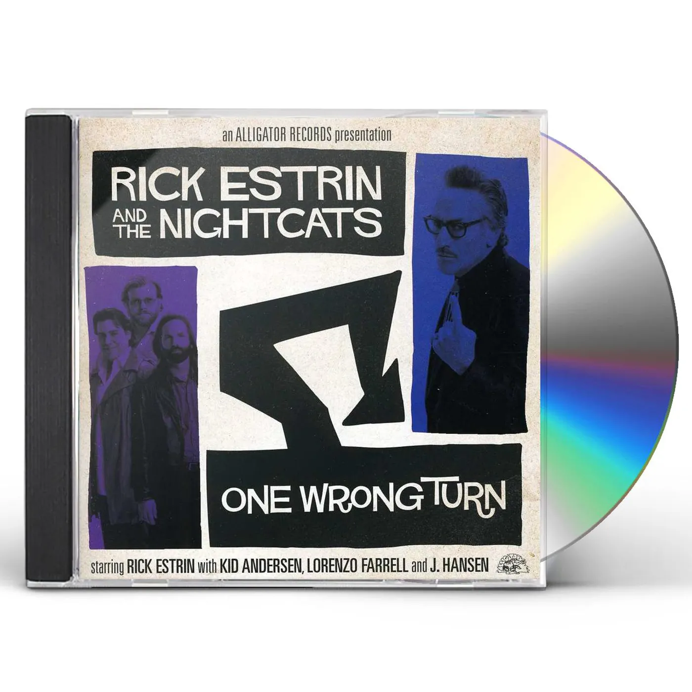 Rick Estrin & The Nightcats ONE WRONG TURN CD