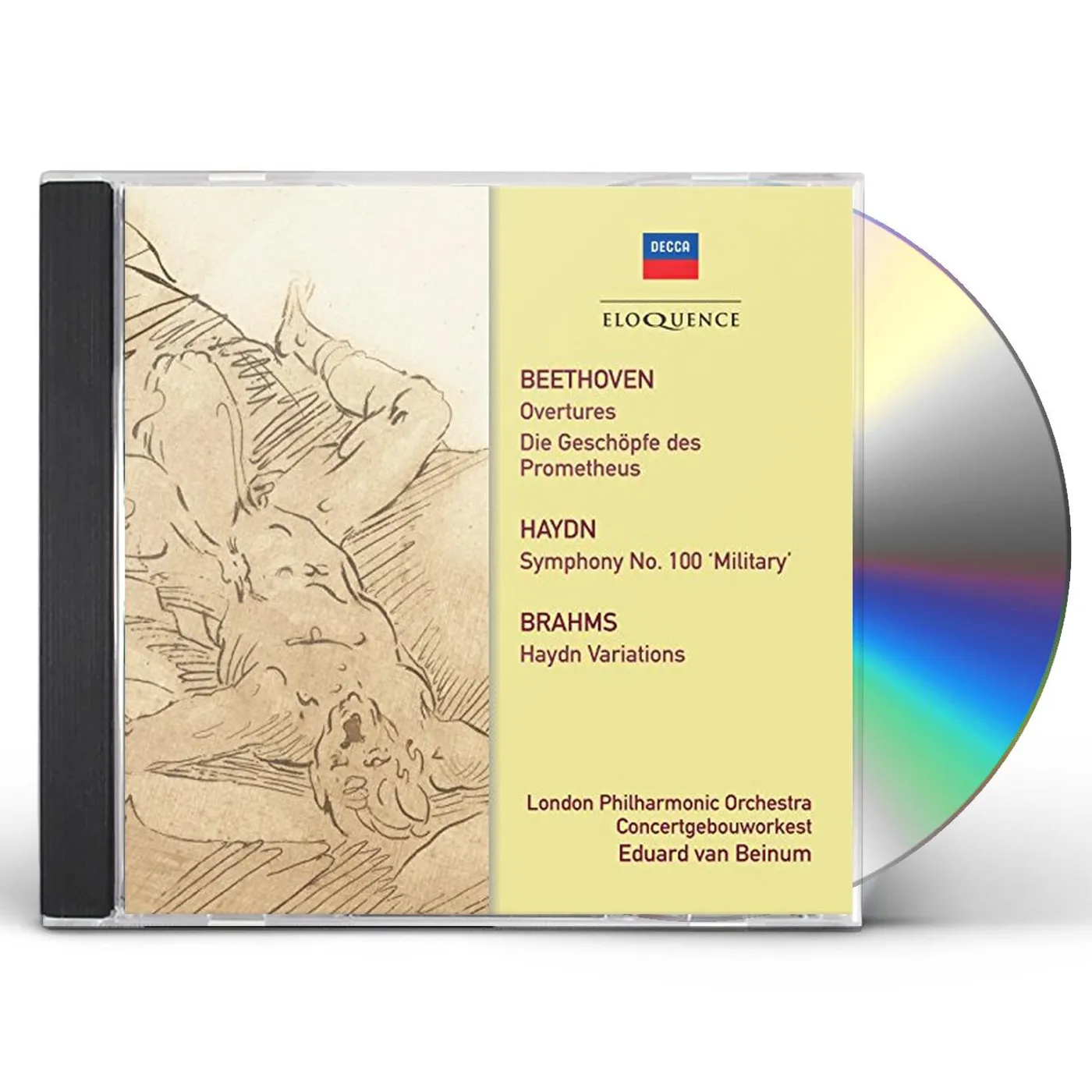 Eduard van Beinum BEETHOVEN HAYDN BRAHMS: ORCHESTRAL WORKS CD