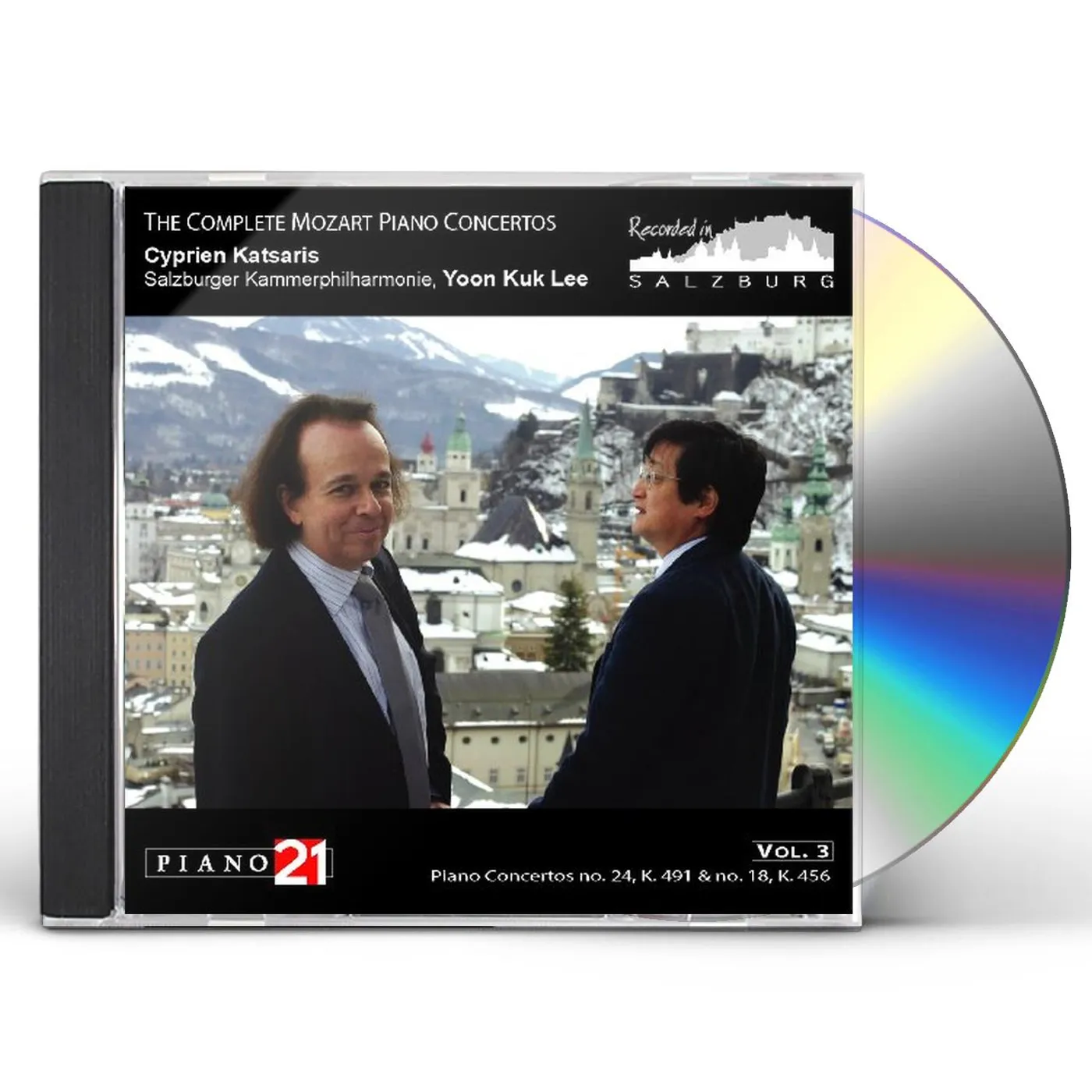 Wolfgang Amadeus Mozart CONCERTOS PIANO 3 CD