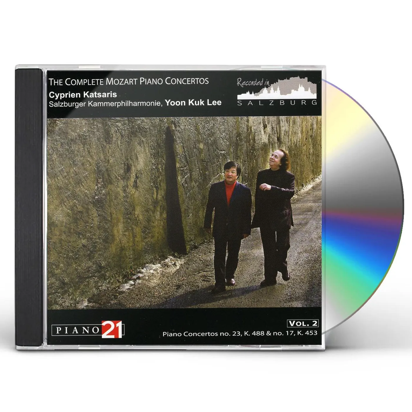 Wolfgang Amadeus Mozart CONCERTOS PIANO 2 CD