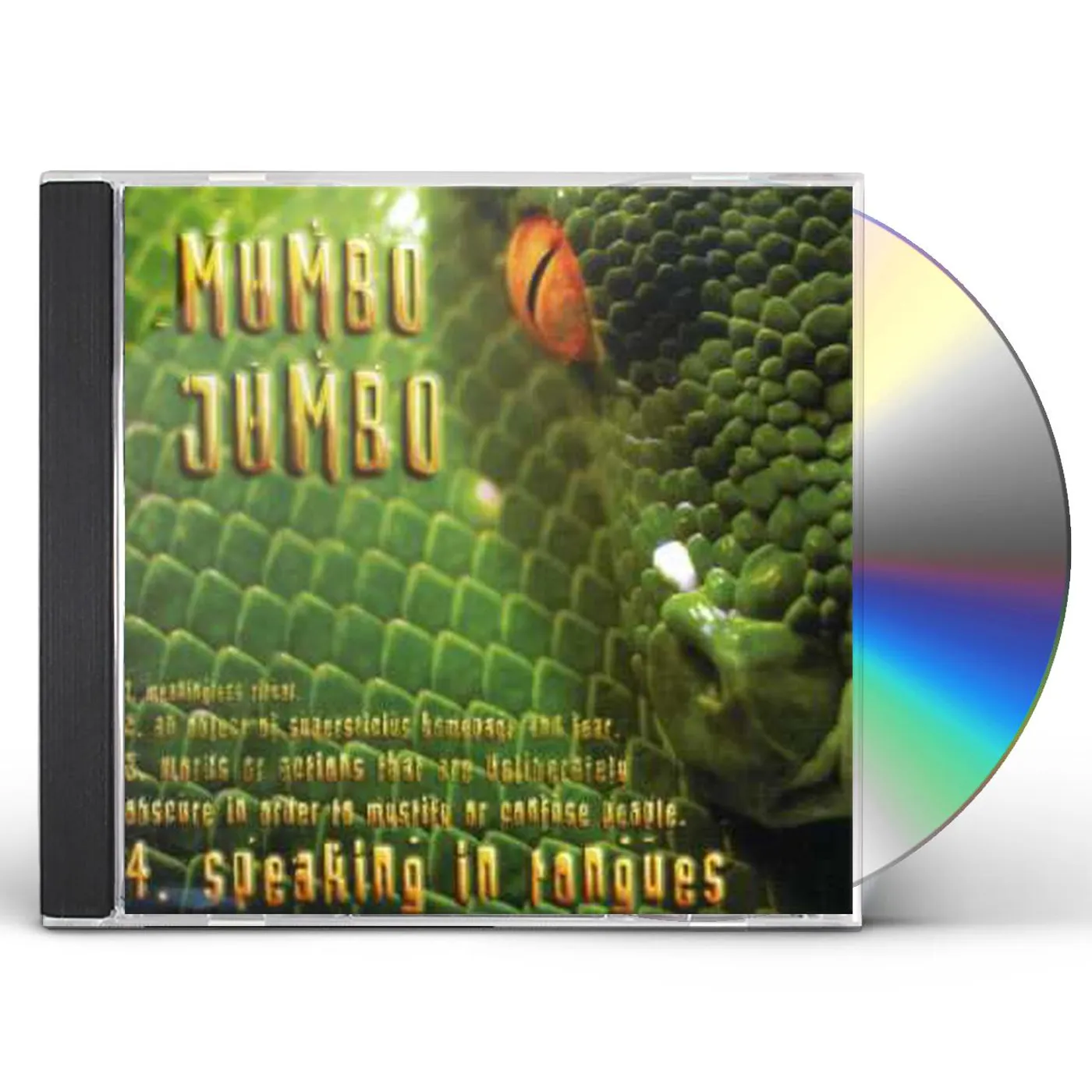 Mumbo Jumbo SPEAKING IN TONGUES CD