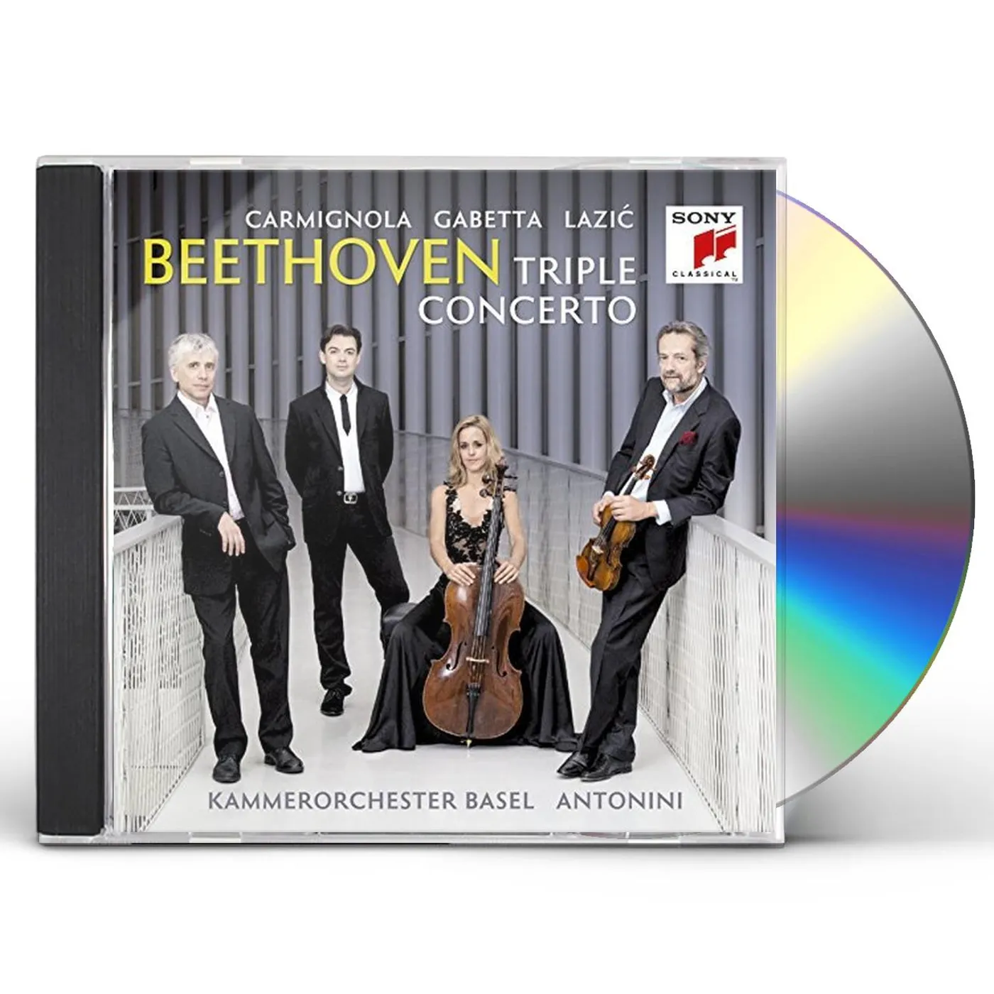 Giuliano Carmignola BEETHOVEN: TRIPLE CONCERTO CD