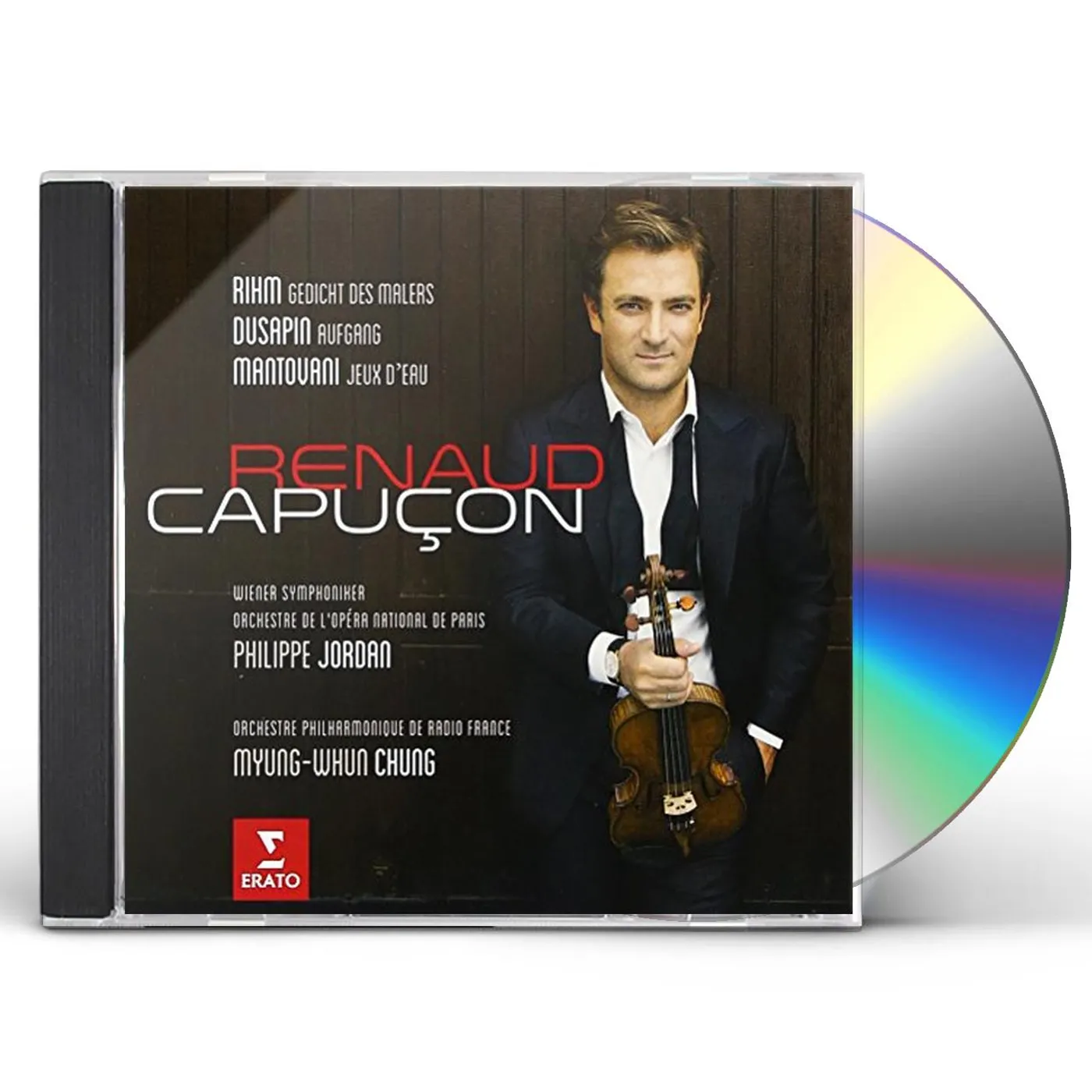 Renaud Capuçon MANTOVANI. DUSAPIN. RIHM CD