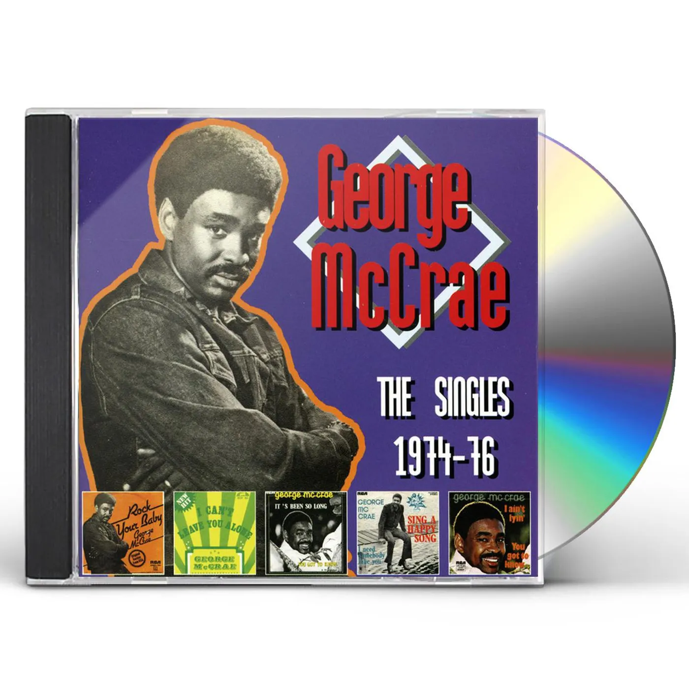 George McCrae SINGLES 1974-76 CD