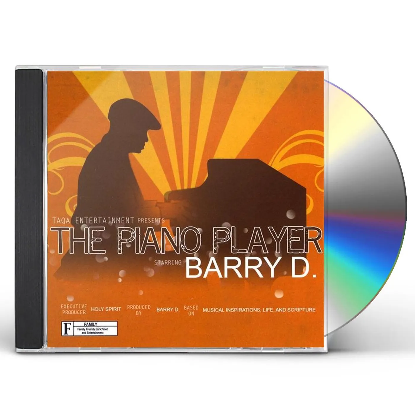 Barry D. PIANO PLAYER CD