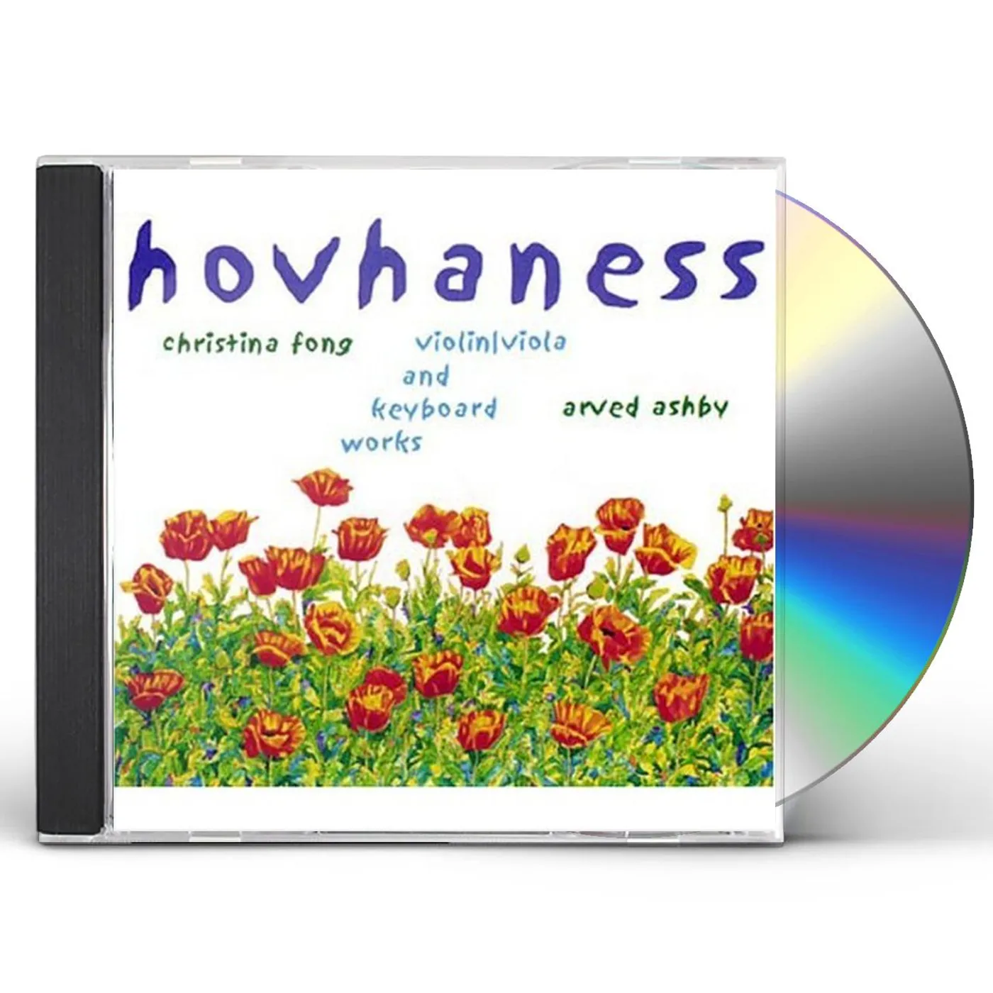 Alan Hovhaness VIOLIN VIOLA & KEYBOARD WORKS/CHRISTINA FONG ARVED CD