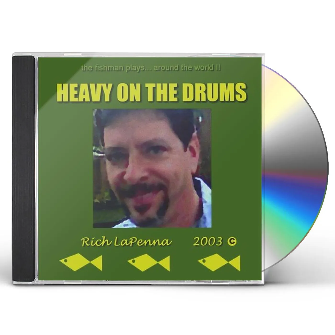 Rich LaPenna HEAVY ON THE DRUMS CD