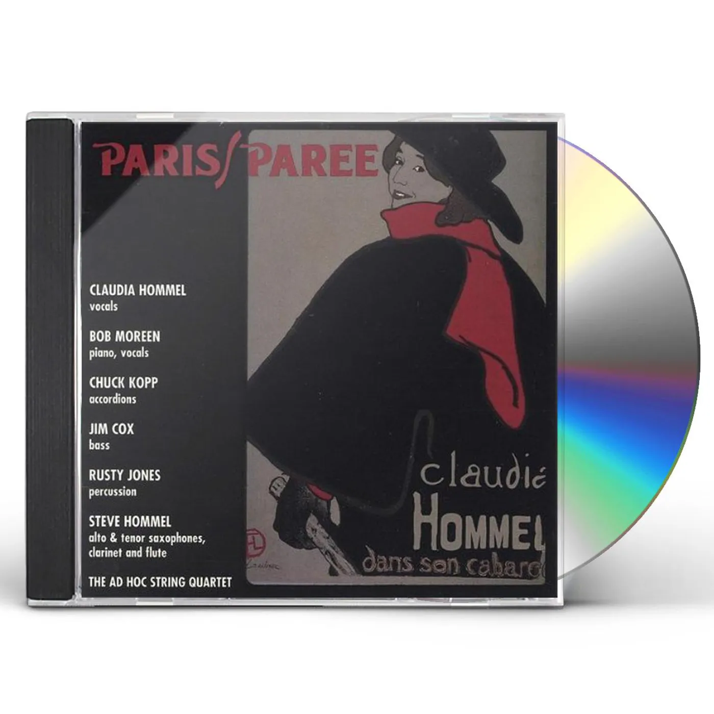 PARIS/PAREE: CLAUDIA HOMMEL DANS SON CABARET CD