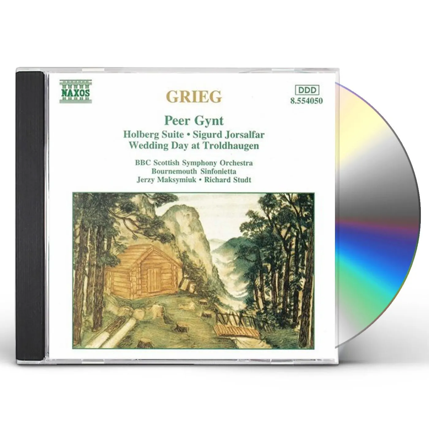 Edvard Grieg ORCHESTRAL MUSIC CD