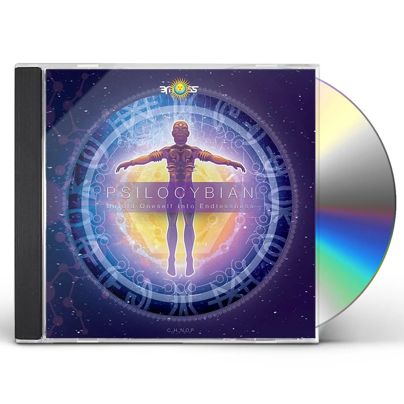 PsiloCybian UNFOLD ONESELF INTO ENDLESSNESS CD