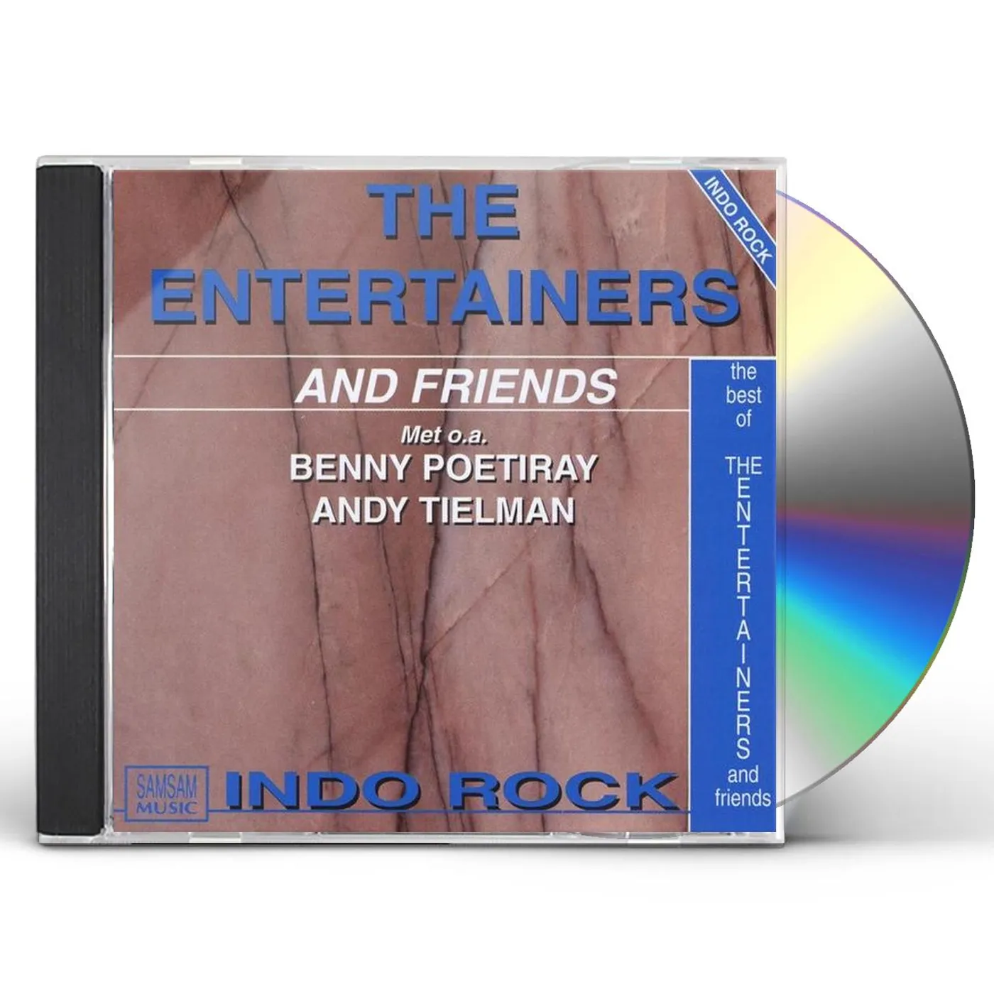 The Entertainers BEST OF & FRIENDS FEAT ANDY TIELMAN & BEN POETIRAY CD