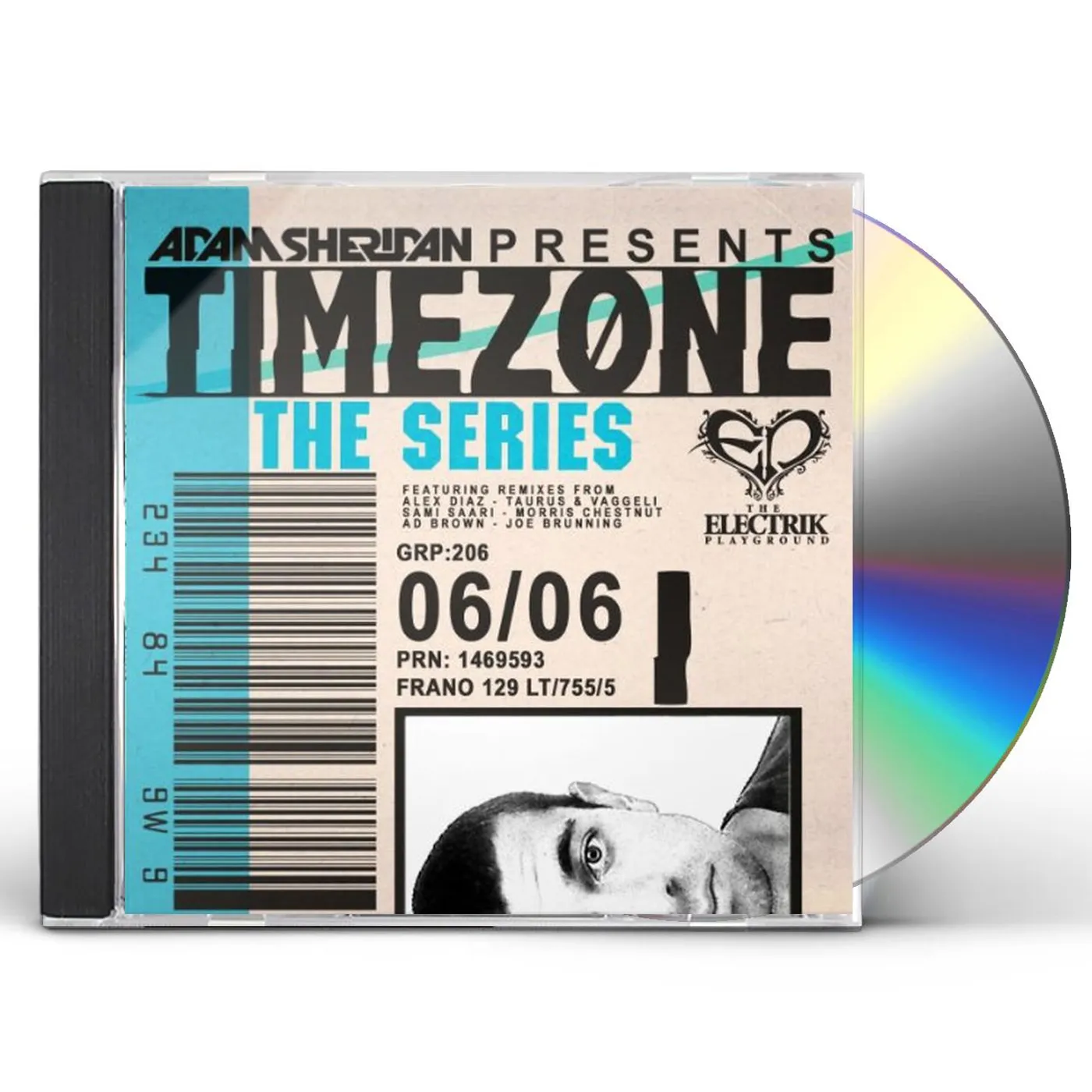 Adam Sheridan TIMEZONE THE SERIES CD