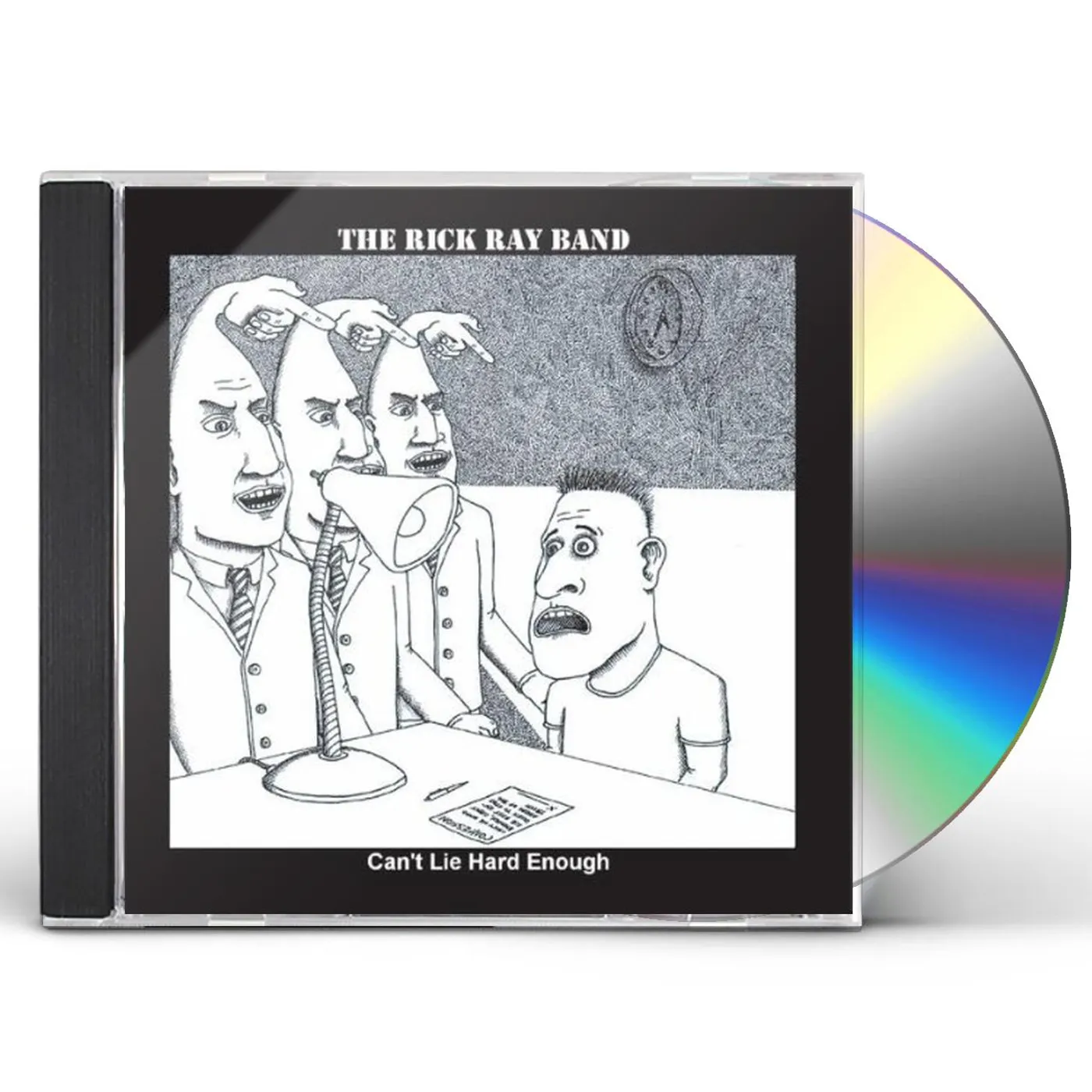 The Rick Ray Band CAN'T LIE HARD ENOUGH CD