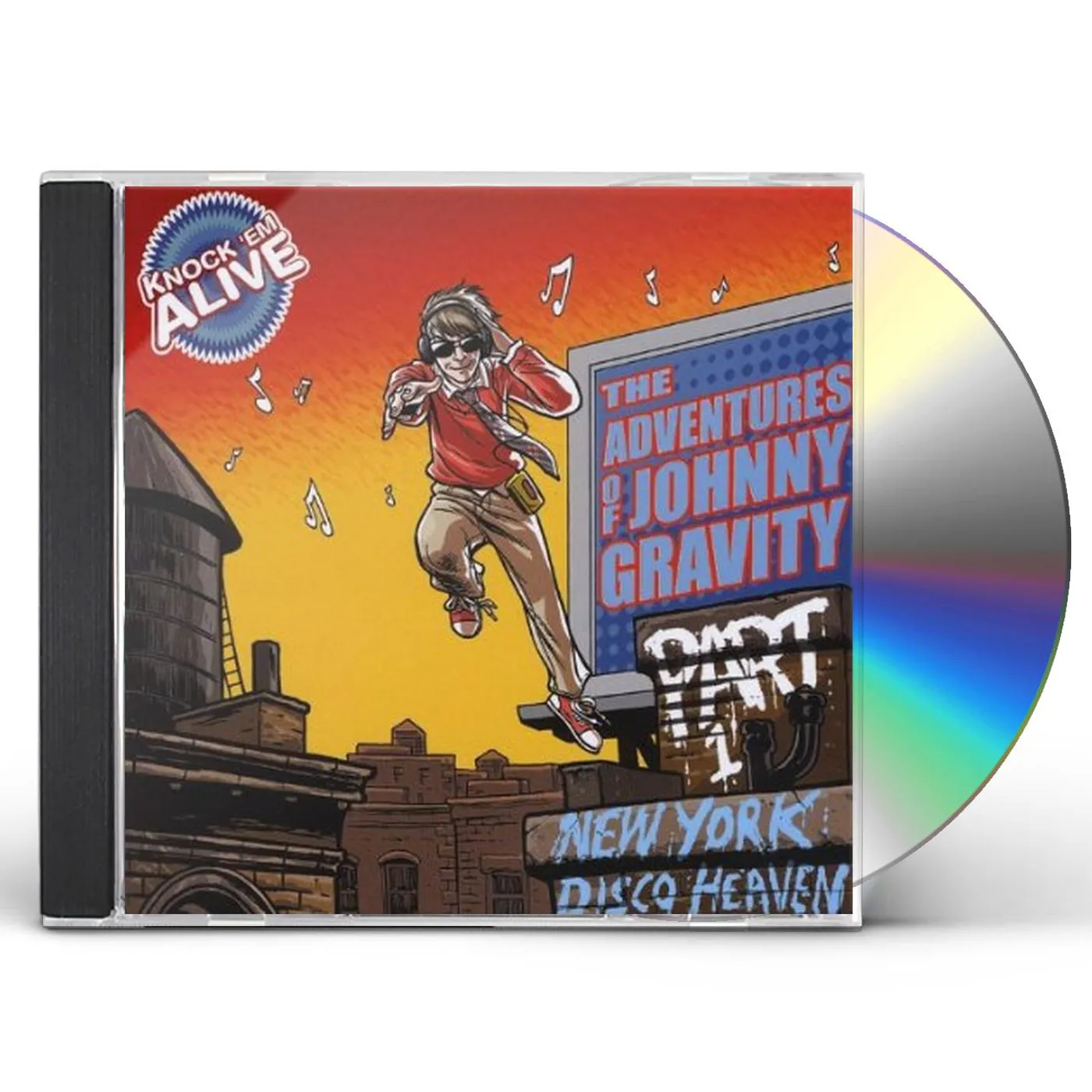 Knock 'Em Alive ADVENTURES OF JOHNNY GRAVITY PART 1: NEW YORK DISC CD