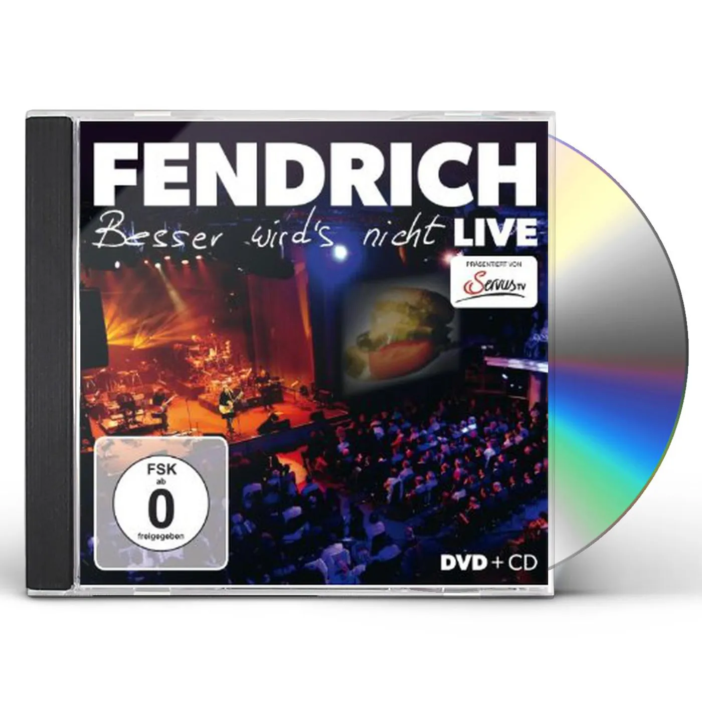Rainhard Fendrich BESSER WIRD'S NICHT-LIVE CD