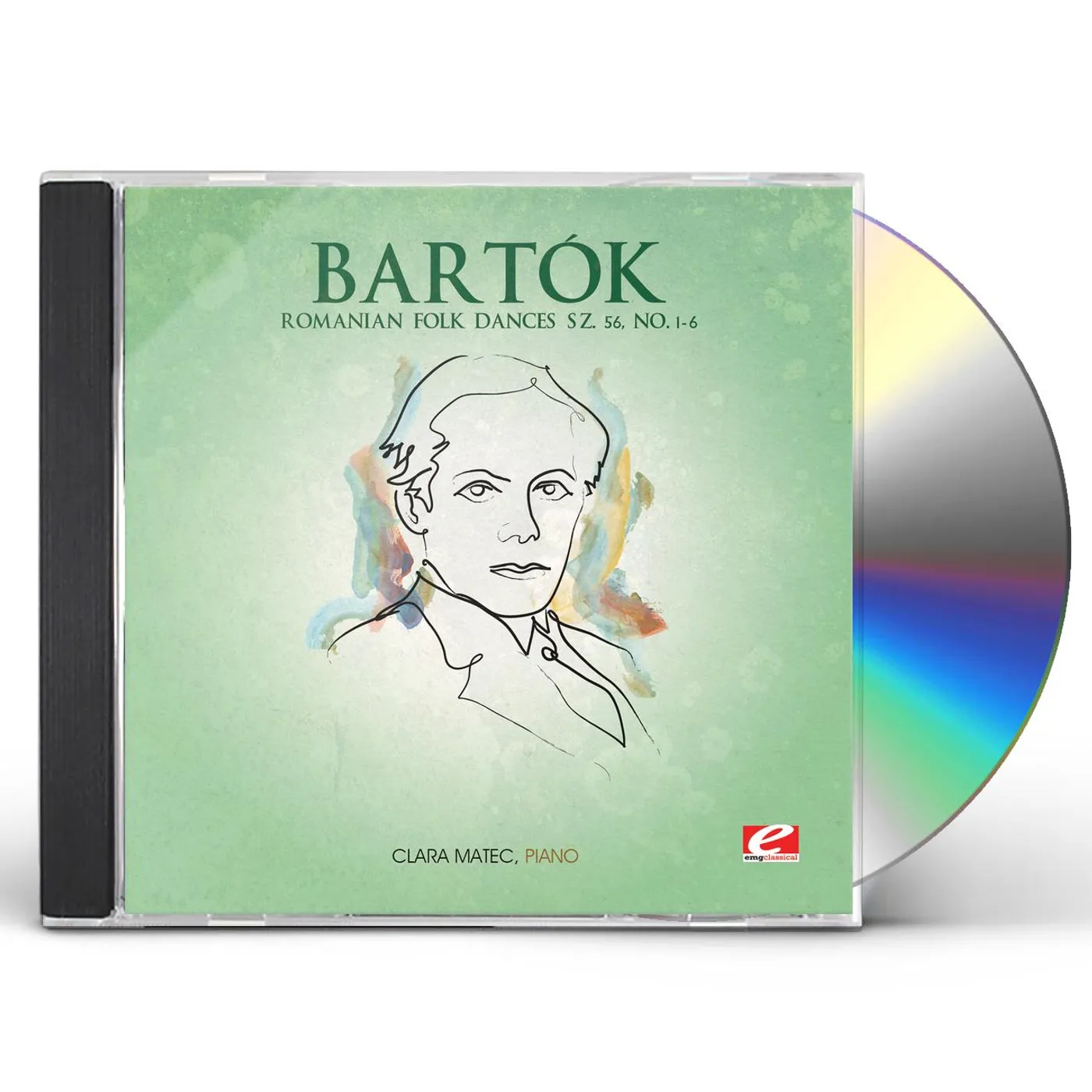 Bartok ROMANIAN FOLK DANCES SZ. 56, NO. 1 - 6 CD