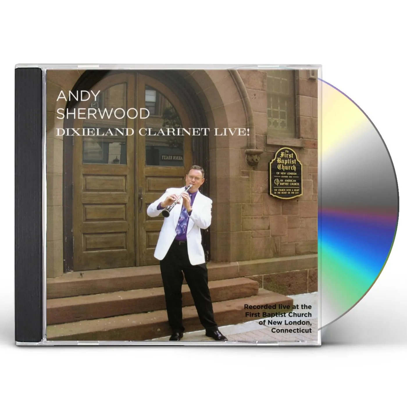 Andy Sherwood DIXIELAND CLARINET LIVE CD