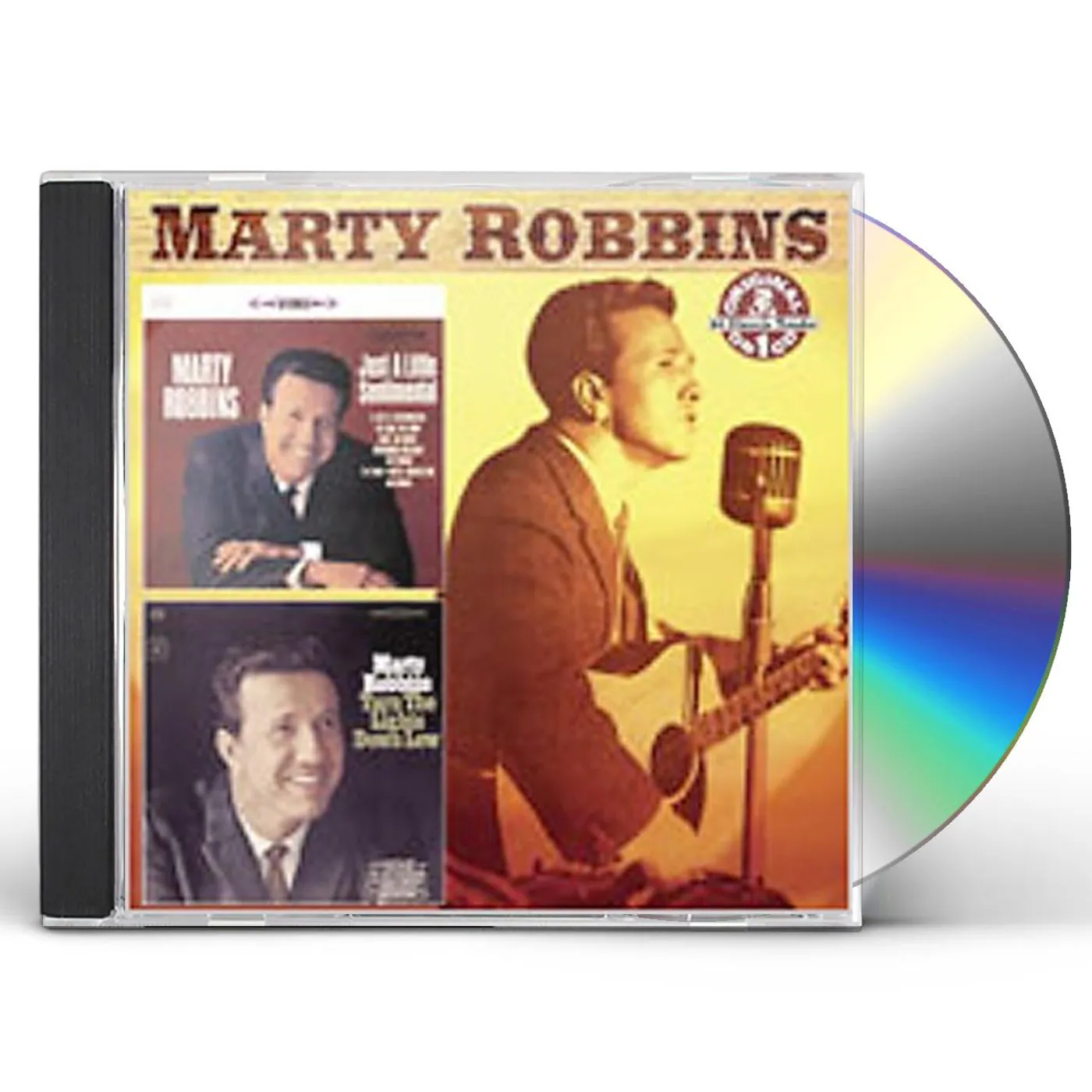 Marty Robbins JUST A LITTLE SENTIMENTAL / TURN LIGHTS DOWN LOW CD