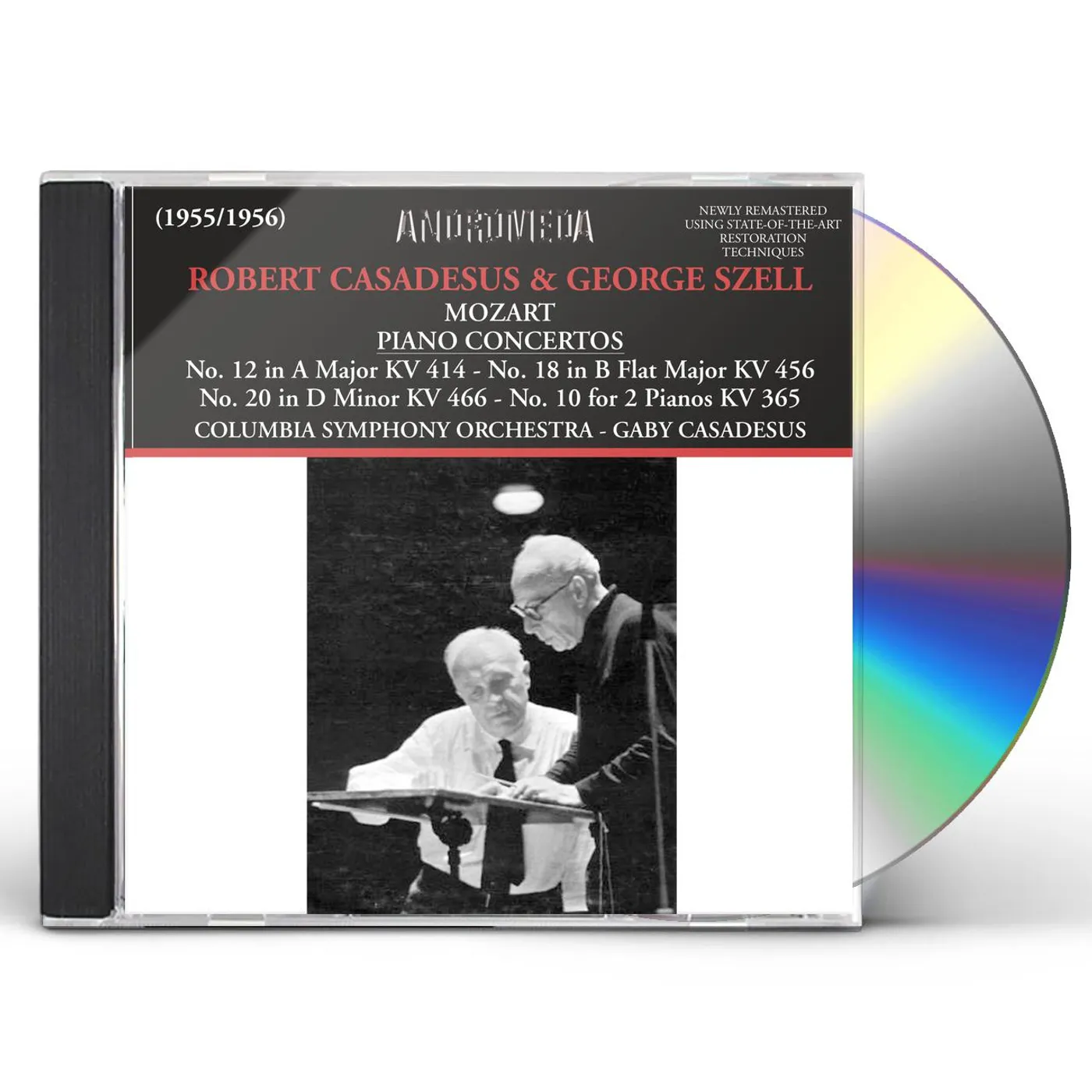 Wolfgang Amadeus Mozart KLAVIERKONZERTE 121820 & 10 CD