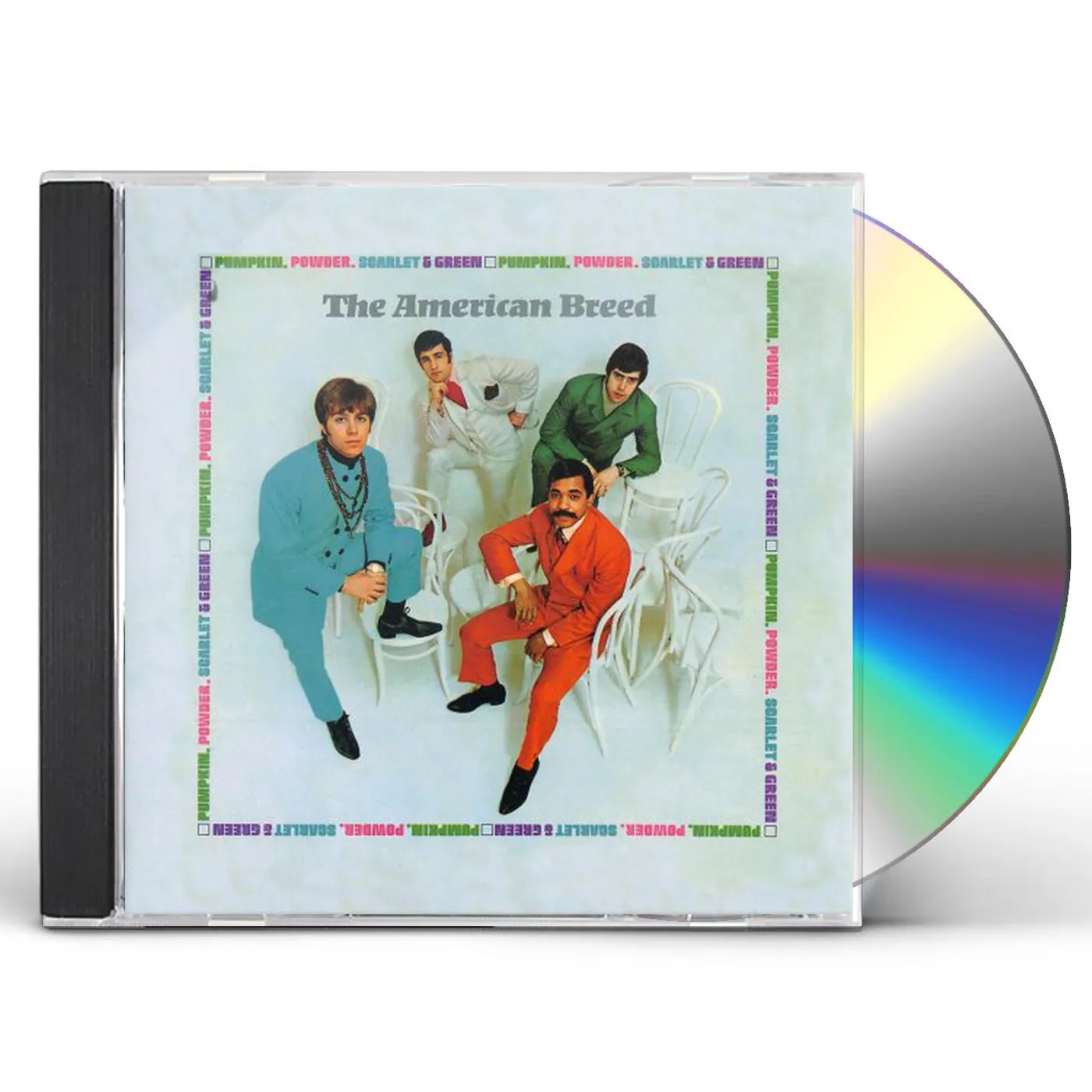 The American Breed PUMPKIN. POWDER. SCARLET & GREEN CD